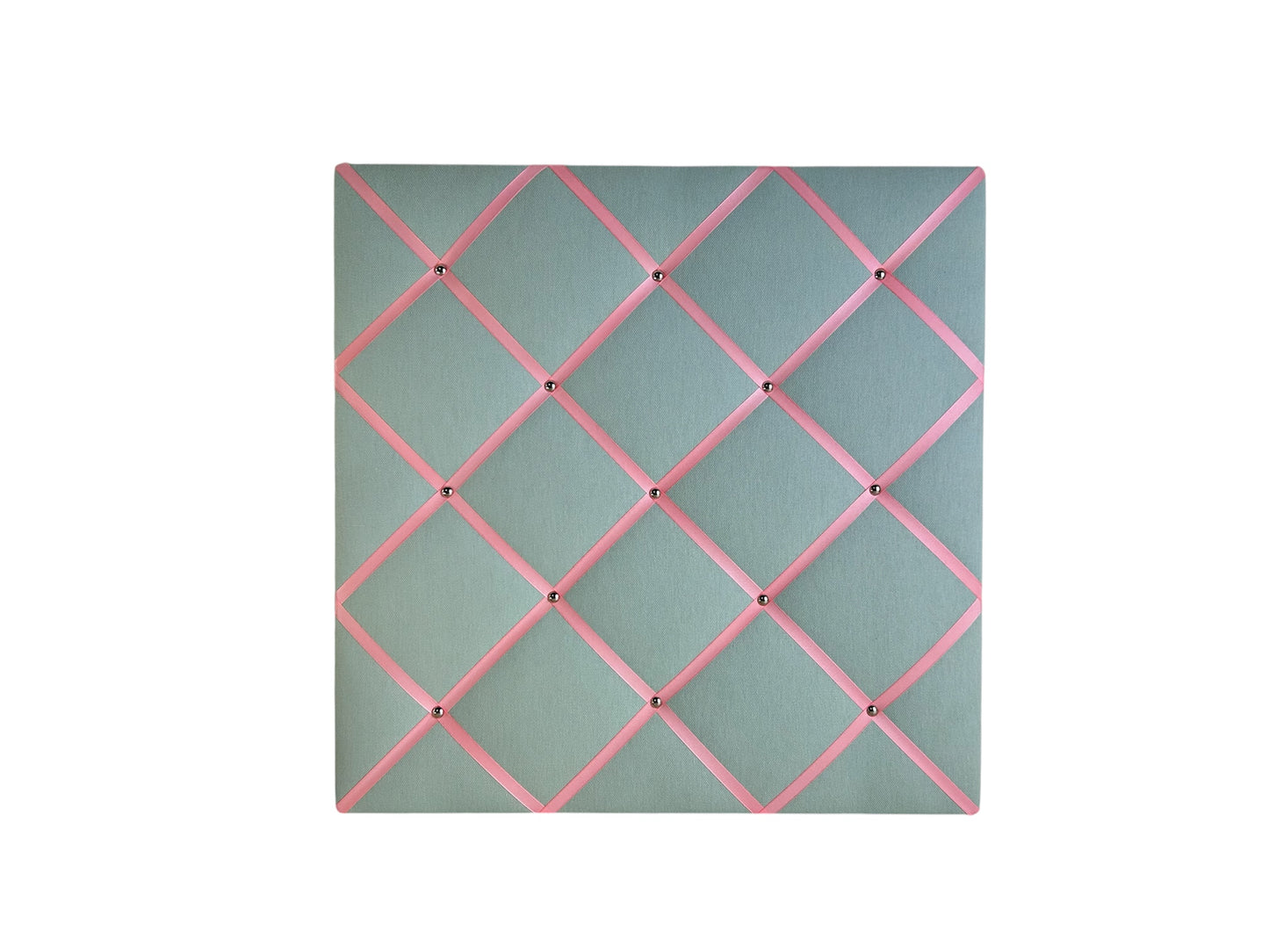 Memoboard helles mint & rosa Wunschgröße