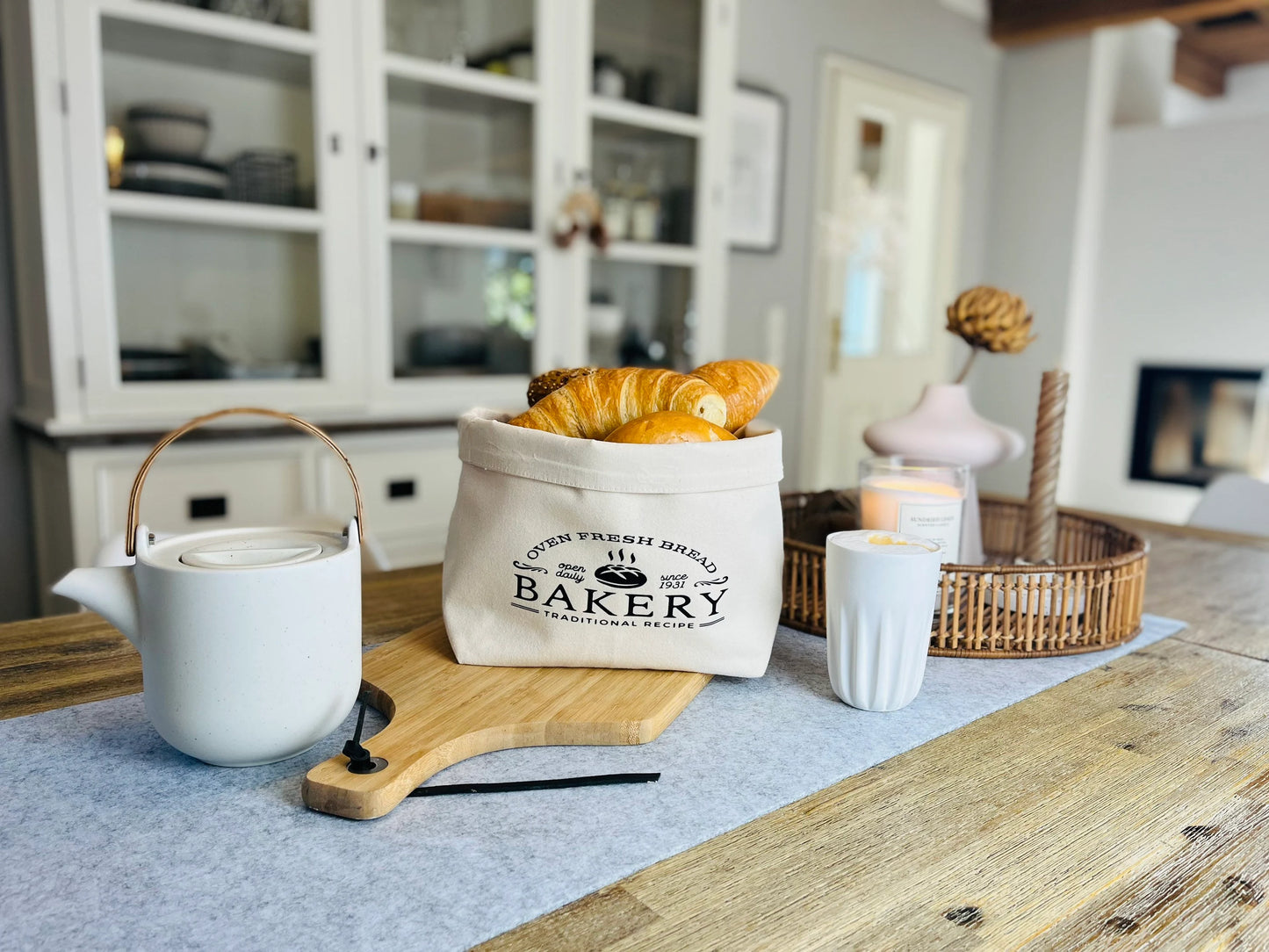 Brötchenkorb BAKERY Brotkorb Utensilo Küchendeko