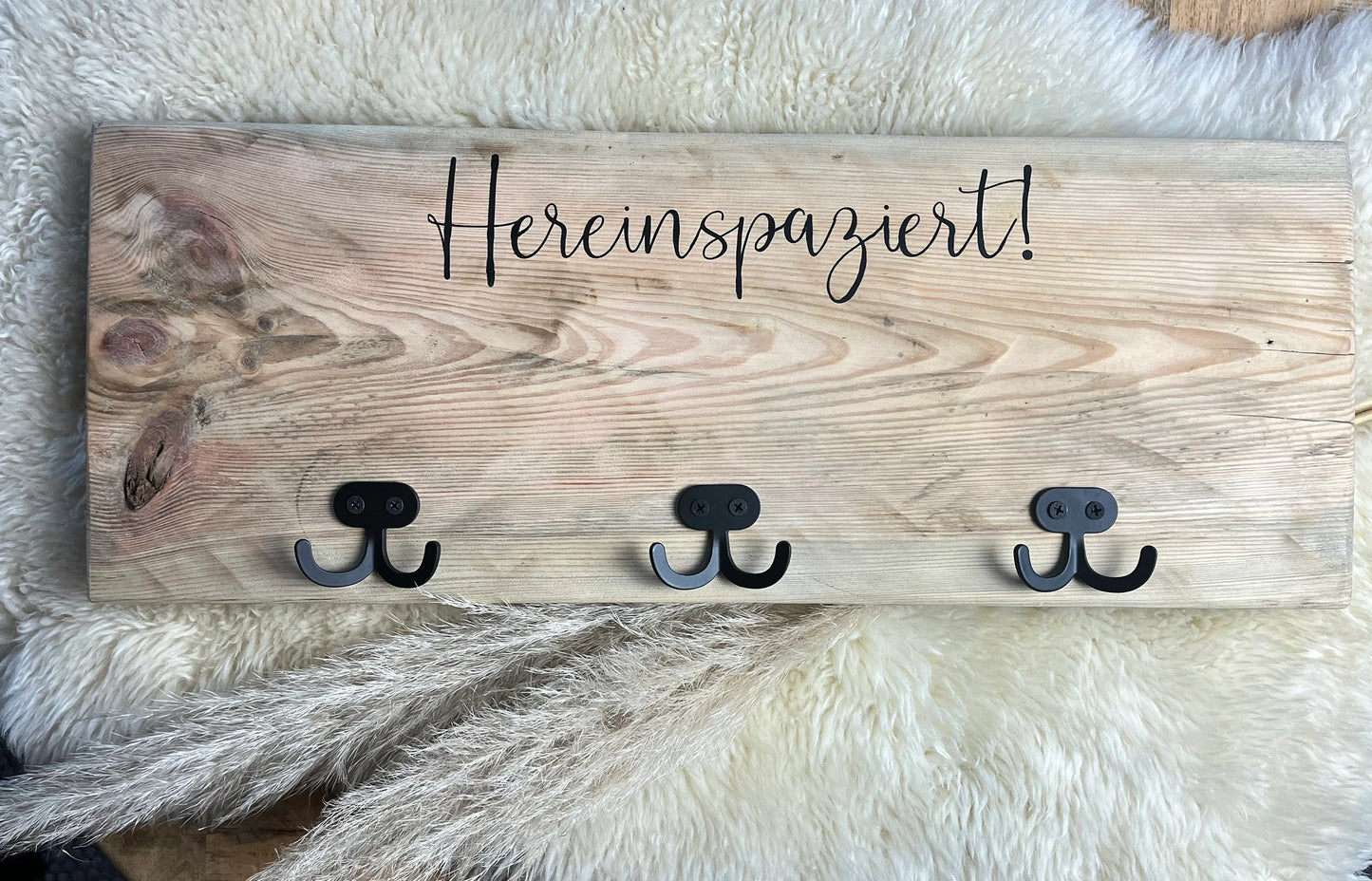 Upcycling Garderobe Hereinspaziert