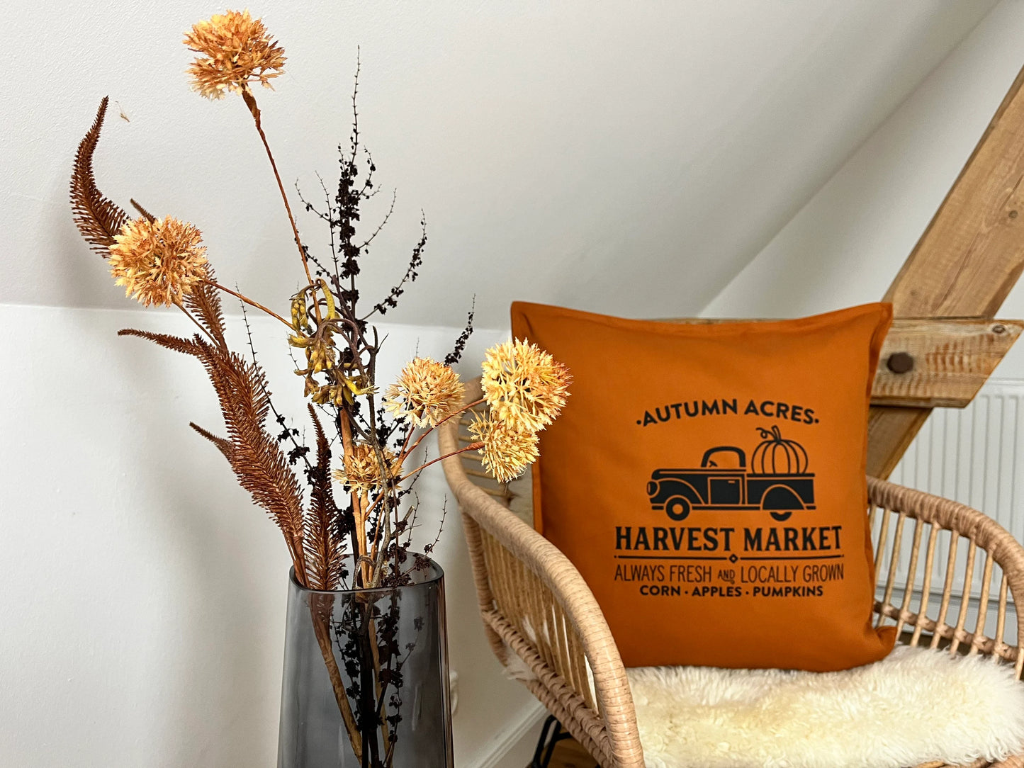 Deko Kissen autumn acres rost