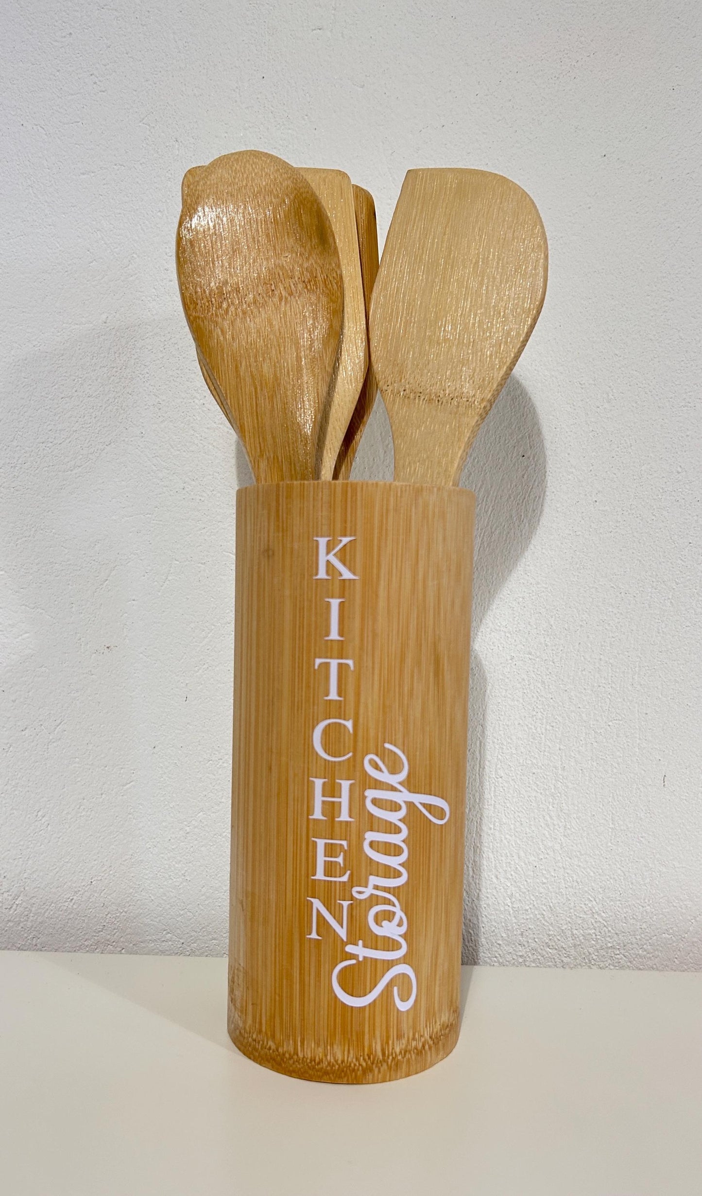 Kochbesteck-Set aus Holz