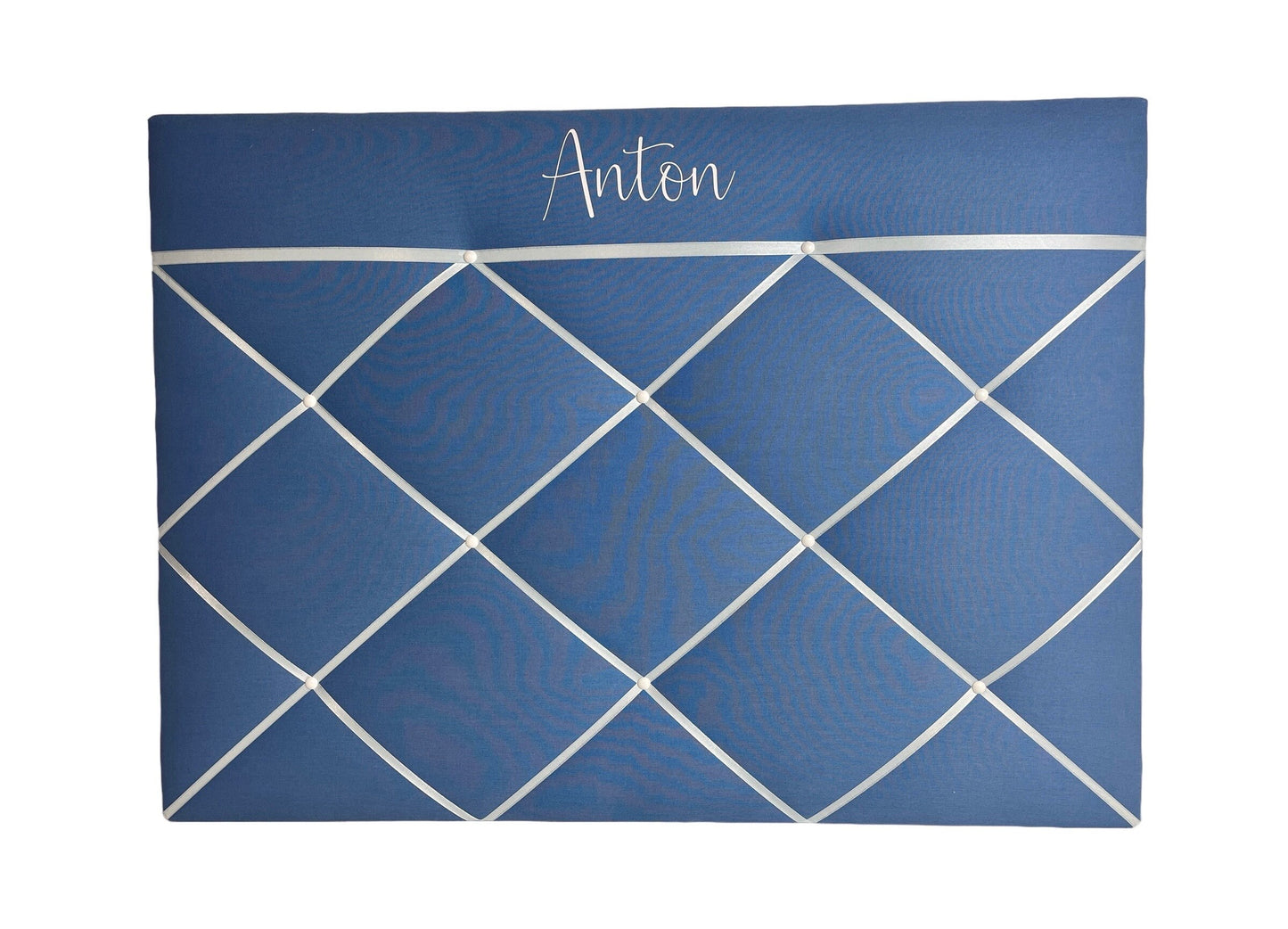 Memoboard personalisiert Wunschgröße blau