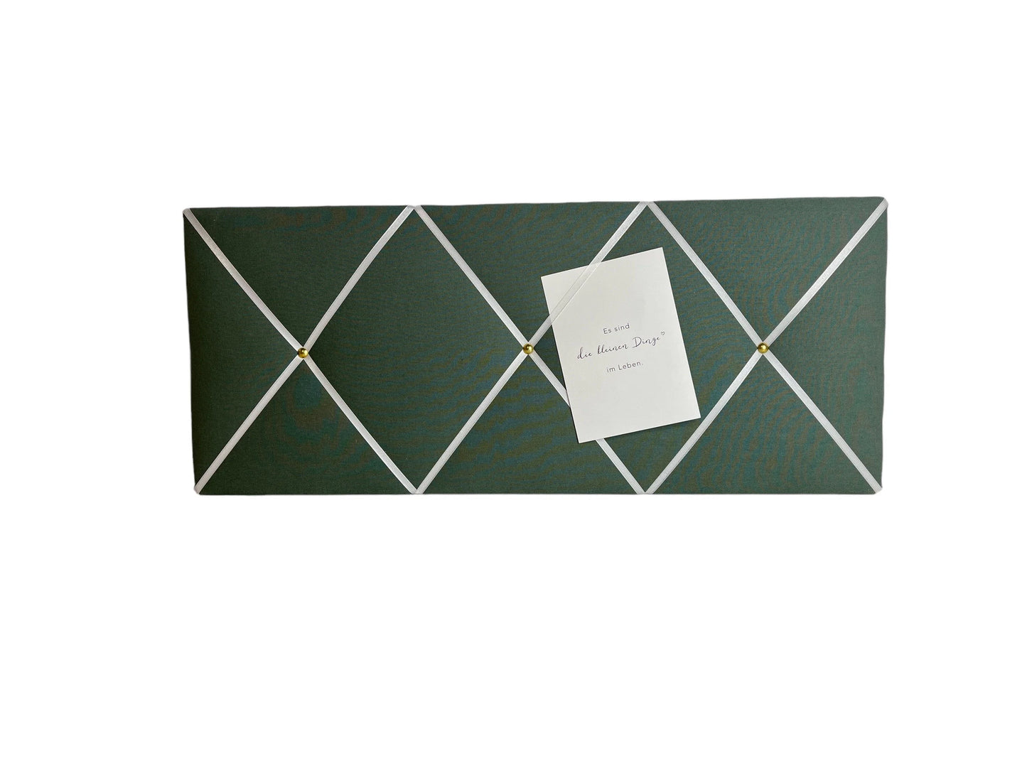 Memoboard bottlegreen Wunschgröße