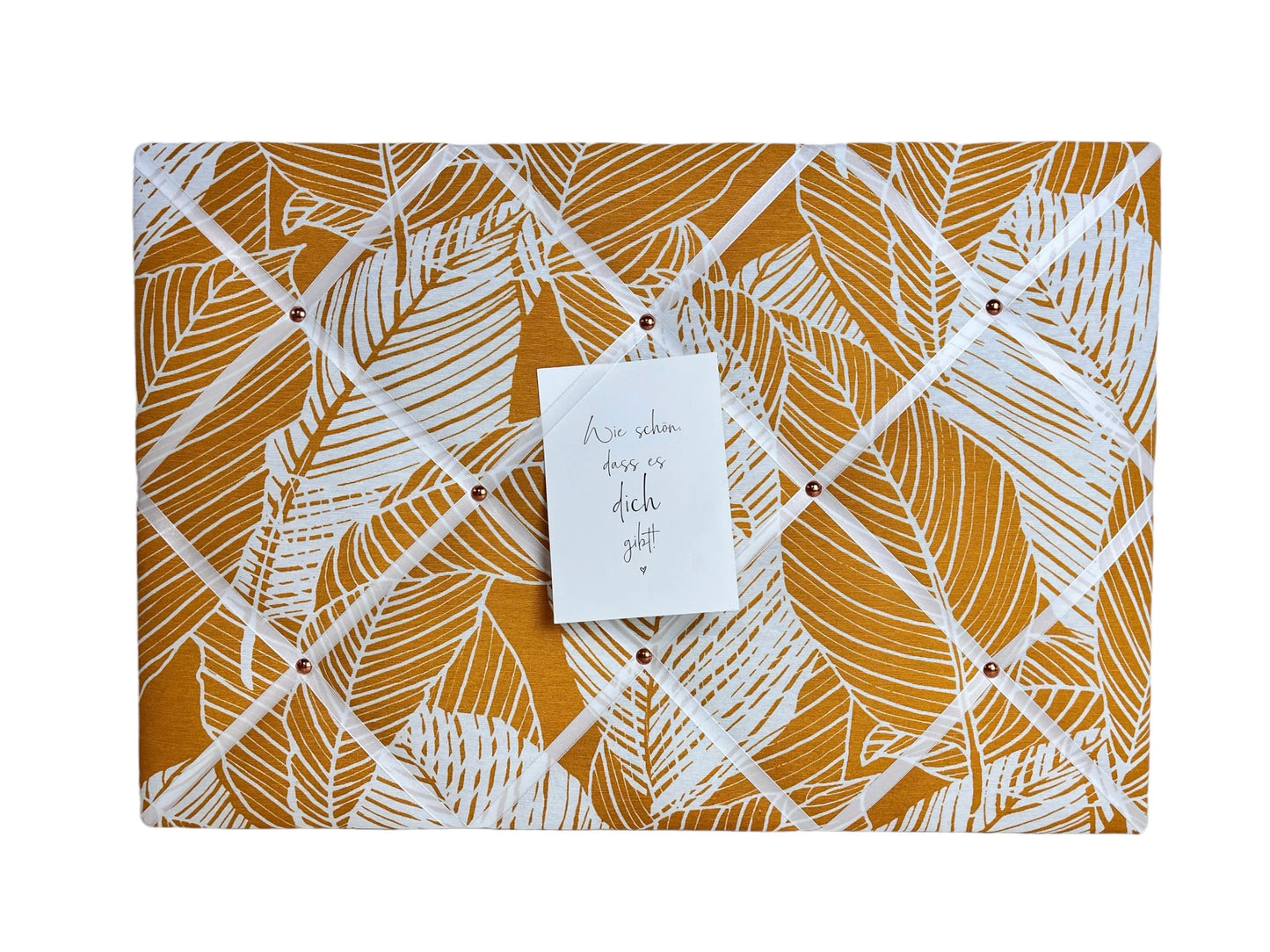 Memoboard nature senfgelb
