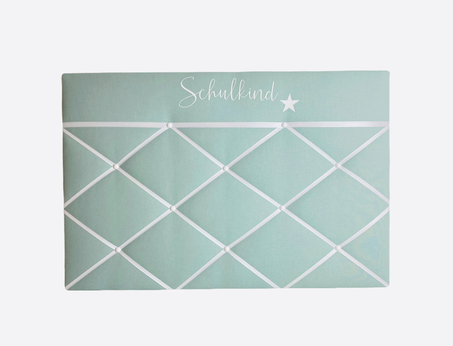 Memoboard Schulkind aqua
