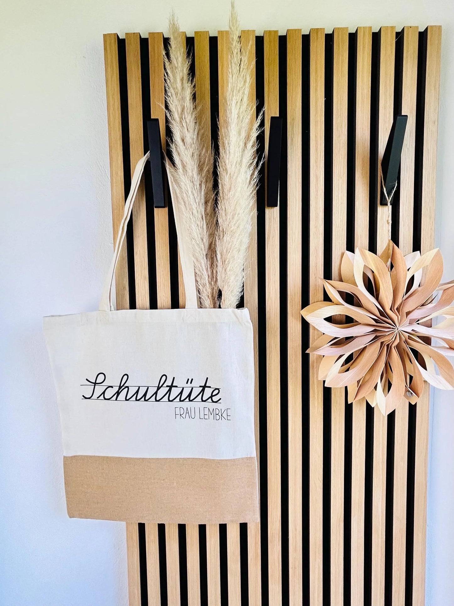Jutetasche Schultüte Geschenk Lehrer Lehrerin