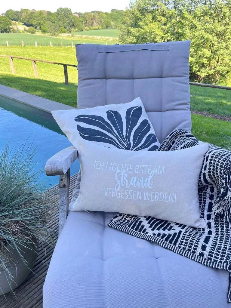 Strandkissen Outdoor beige