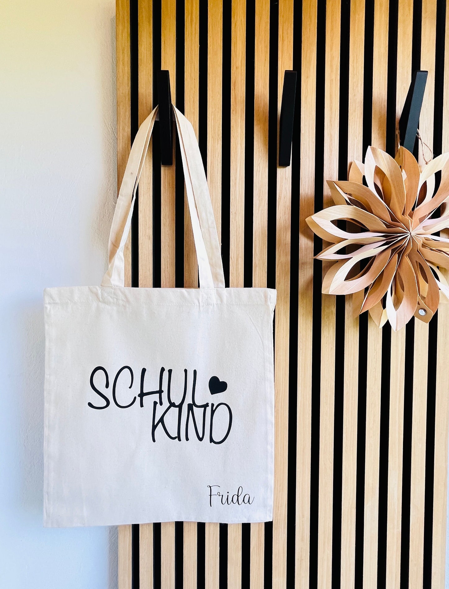 Jutetasche Schulkind personalisiert Einschulung