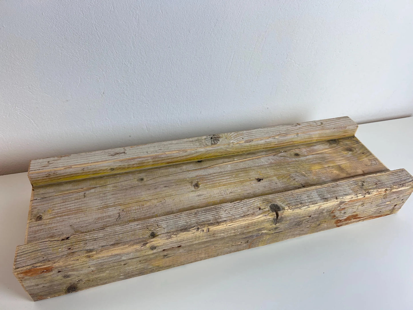 Upcycling Schalungsträger Holzdeko Tablett