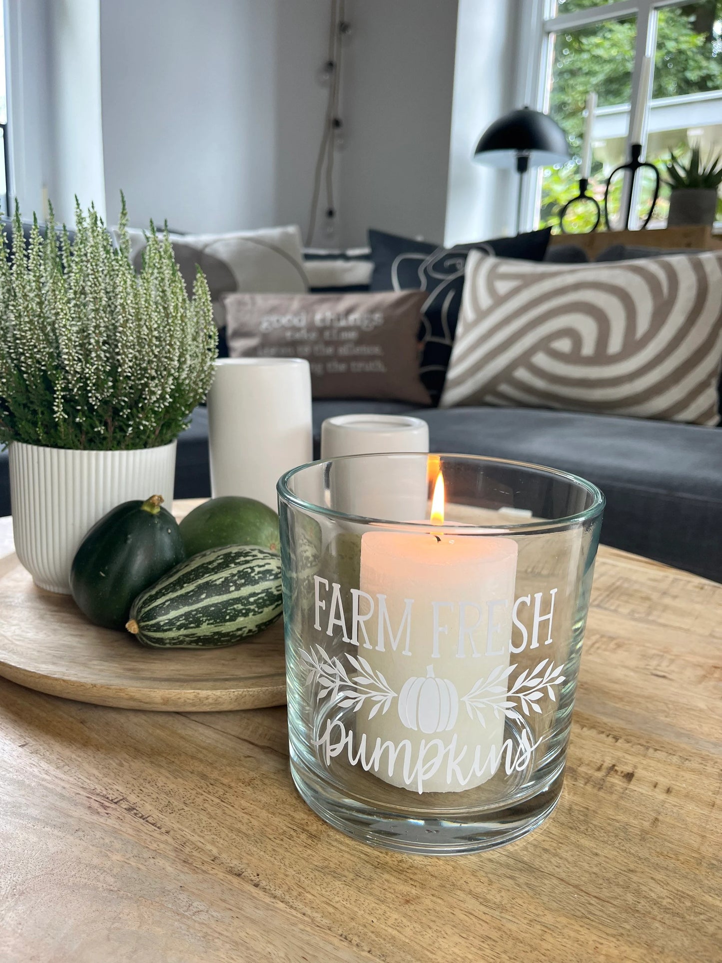 Windlicht farm fresh Vase