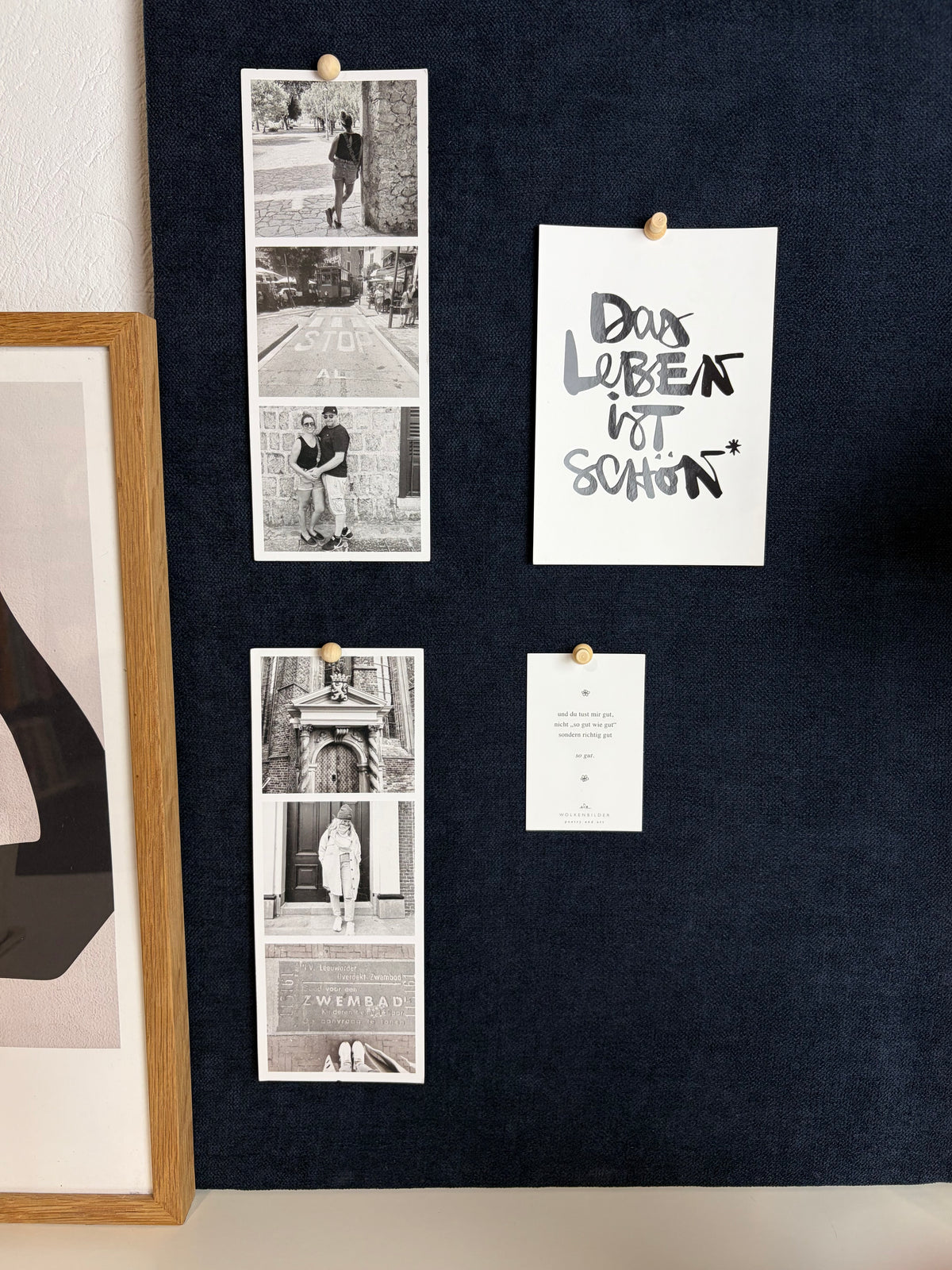 Pinnwand Pinboard Fotoboard marine