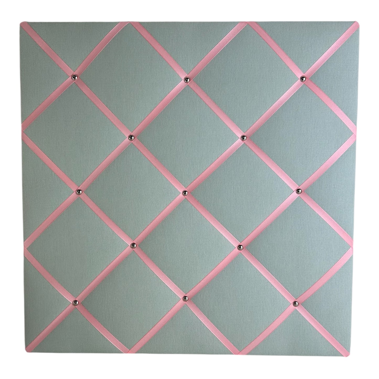 Memoboard helles mint & rosa Wunschgröße