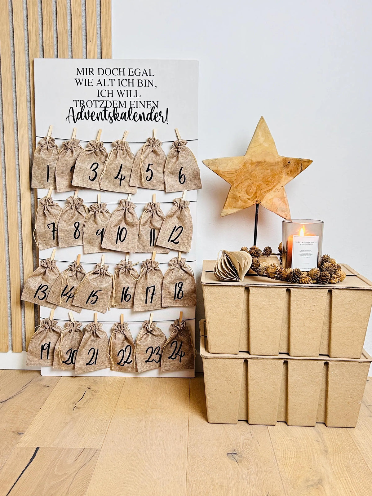 Adventskalender Mir doch egal wie alt ich bin, ich will trotzdem einen Adventskalender!