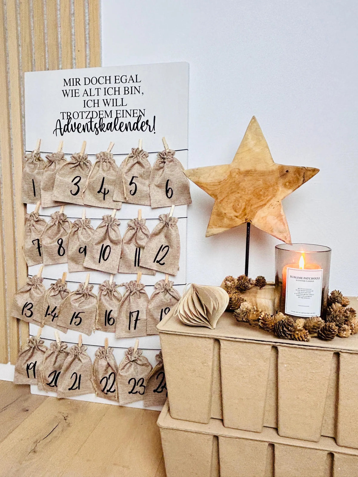 Adventskalender Mir doch egal wie alt ich bin, ich will trotzdem einen Adventskalender!