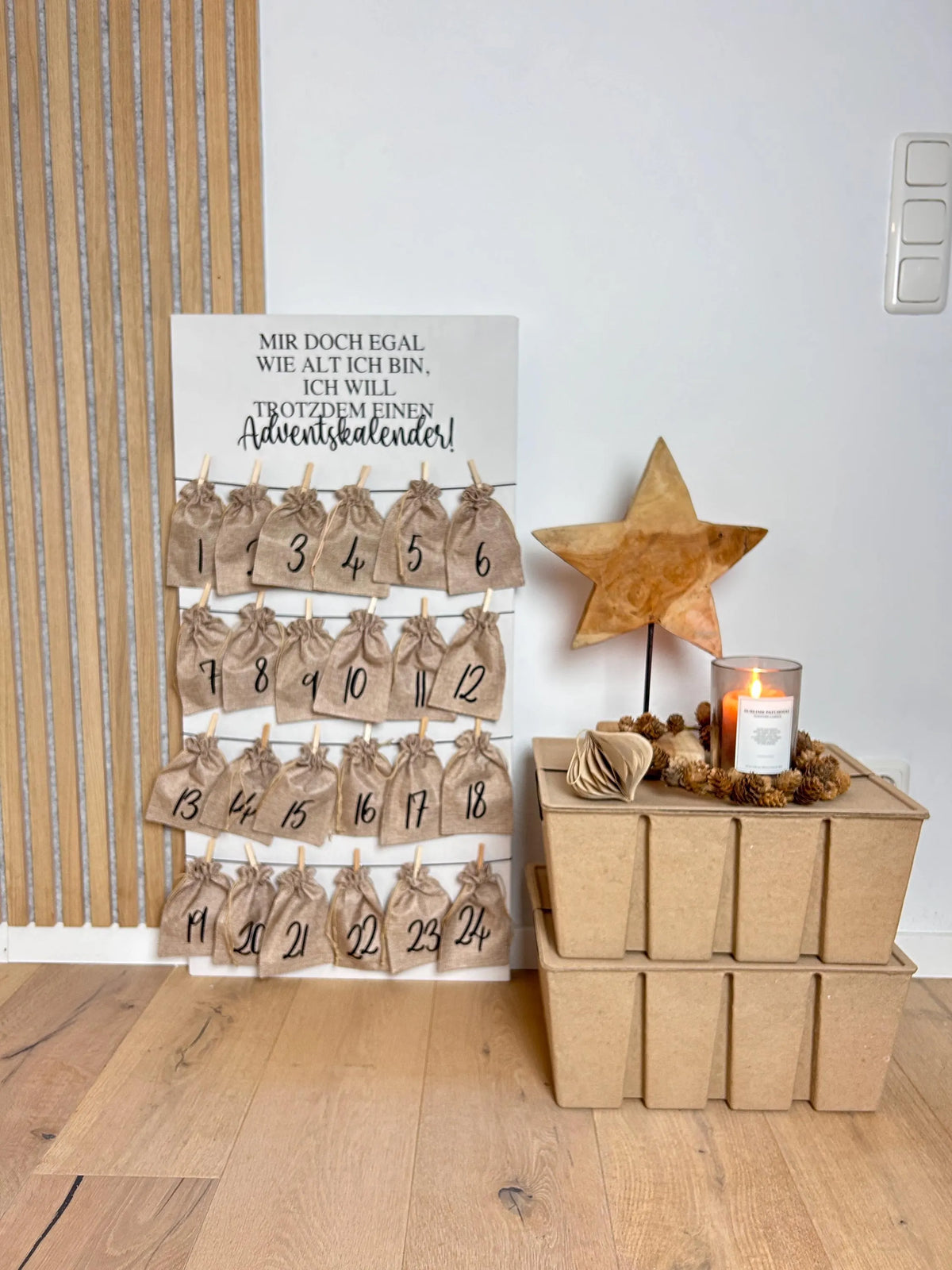 Adventskalender Mir doch egal wie alt ich bin, ich will trotzdem einen Adventskalender!
