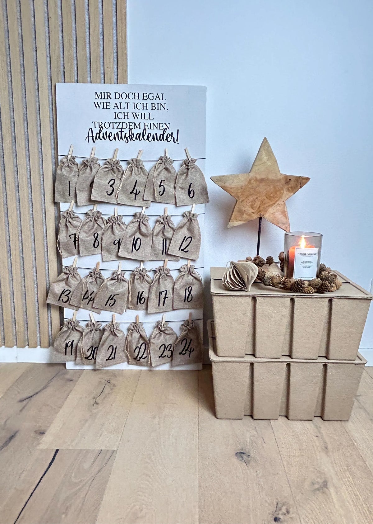Adventskalender Mir doch egal wie alt ich bin, ich will trotzdem einen Adventskalender!