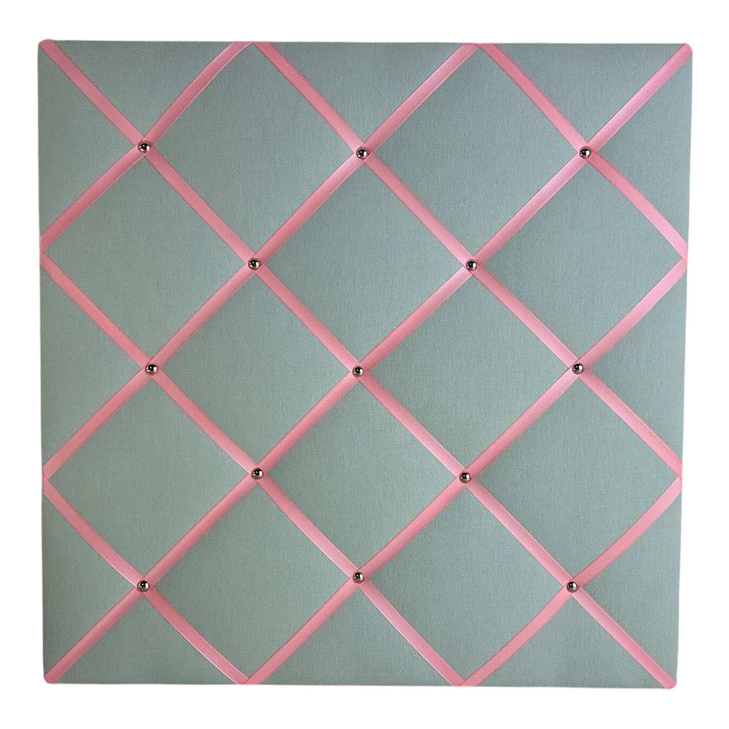 Memoboard helles mint & rosa Wunschgröße