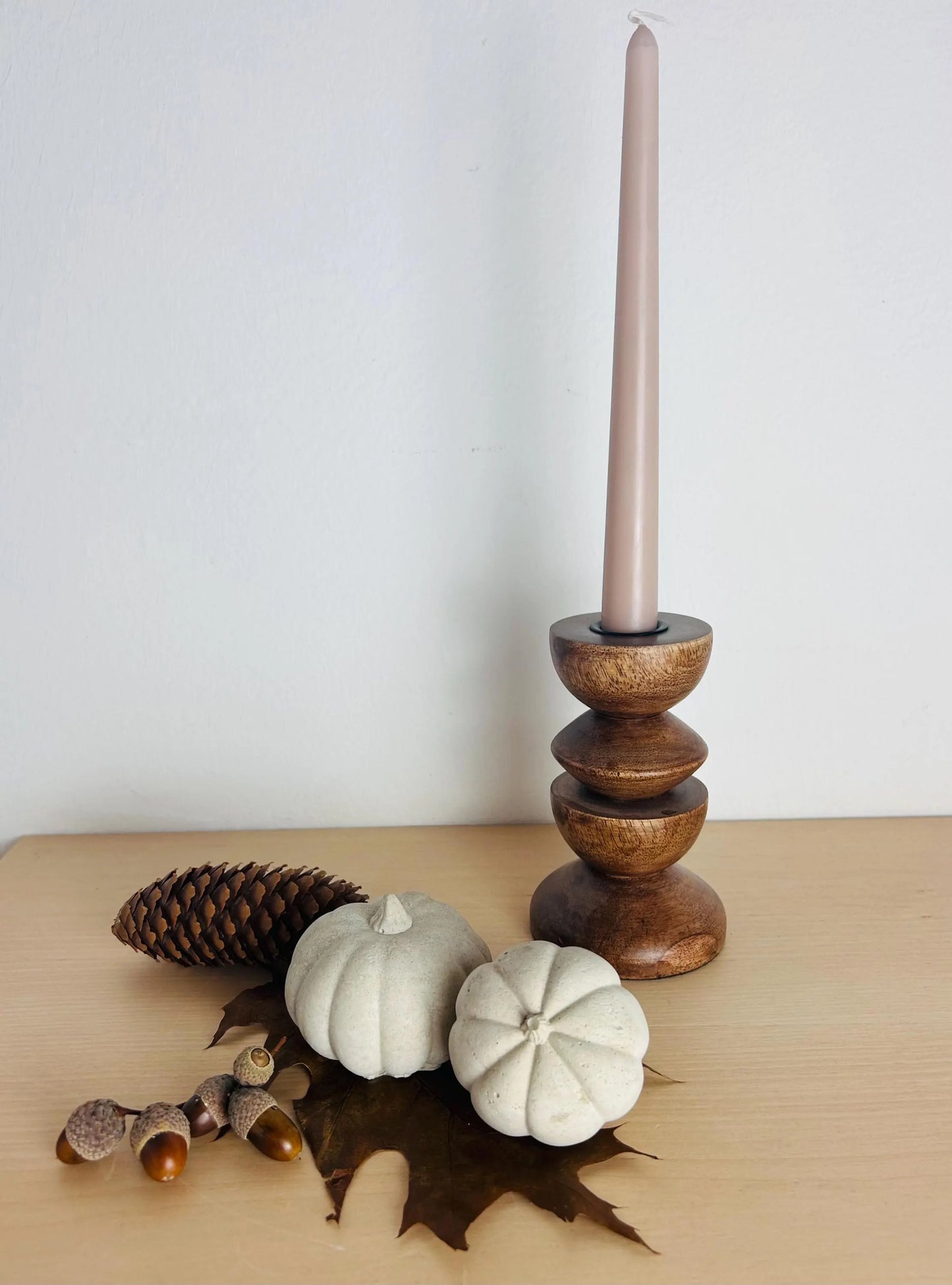 Beton Kürbis-Paar Herbstdeko