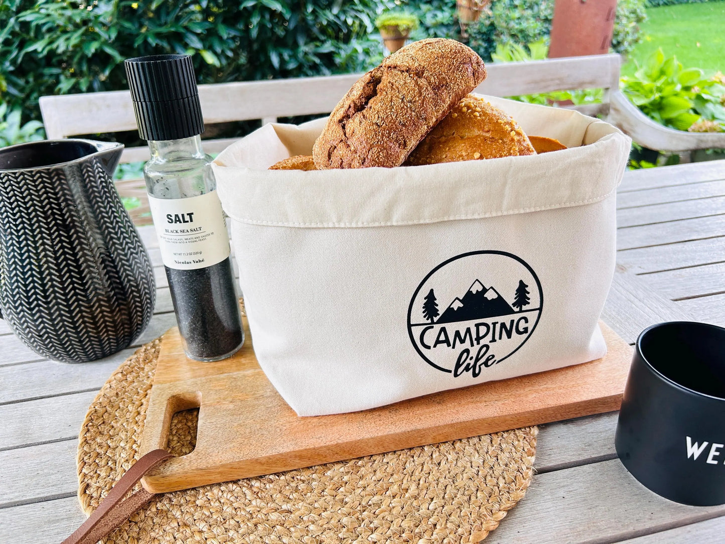 Brötchenkorb Campinglife
