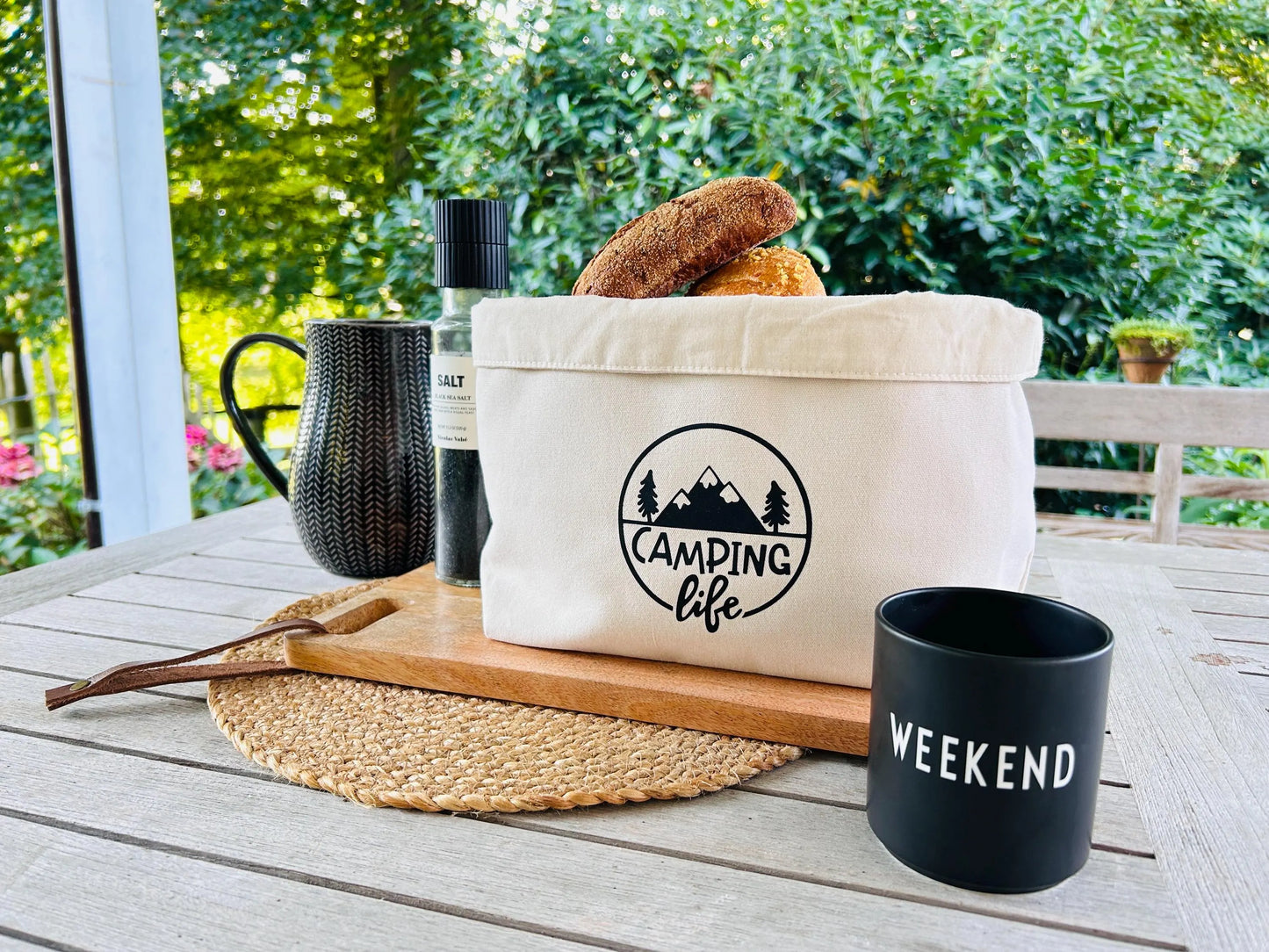 Brötchenkorb Campinglife