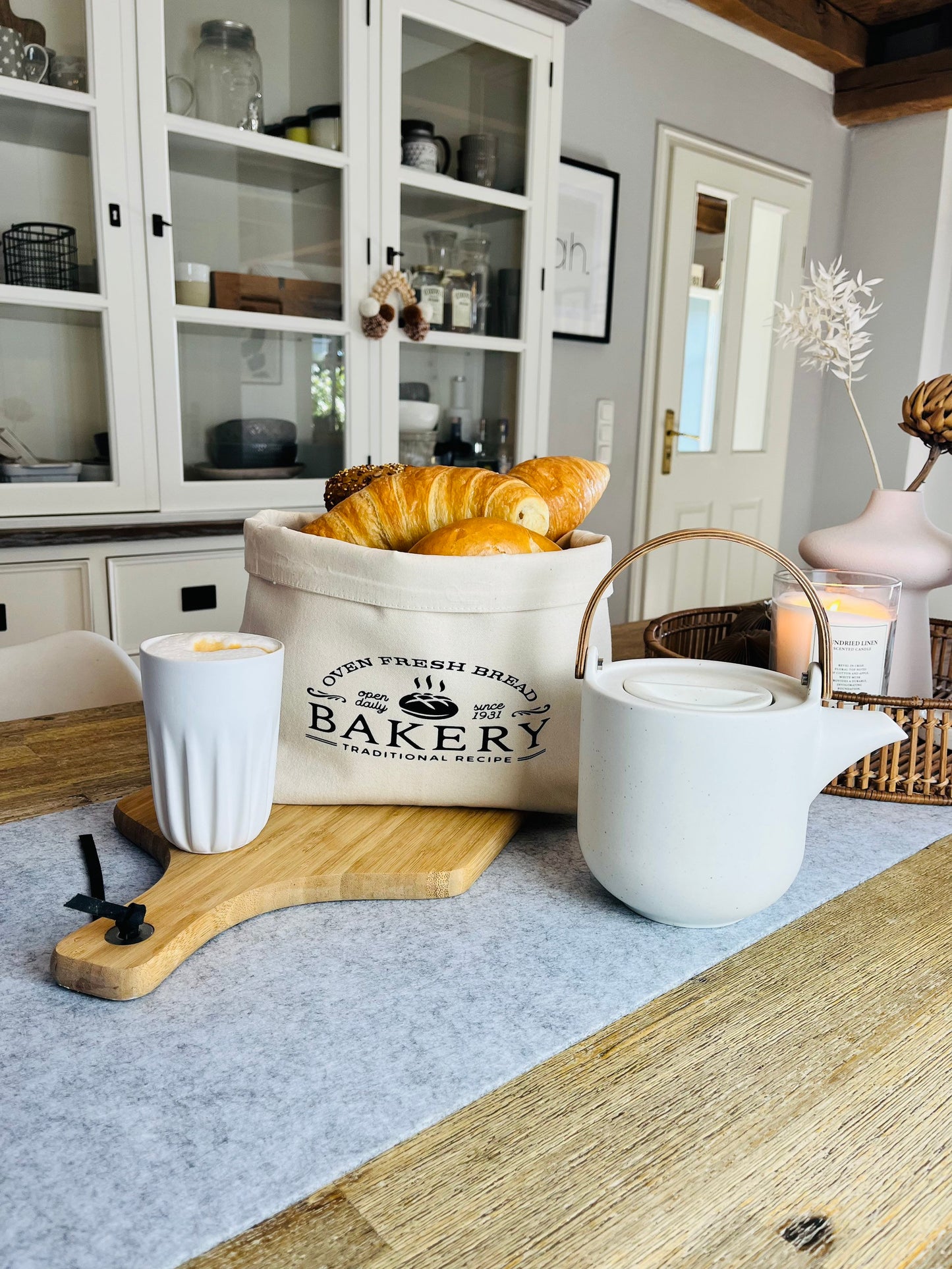 Brötchenkorb BAKERY Brotkorb Utensilo Küchendeko
