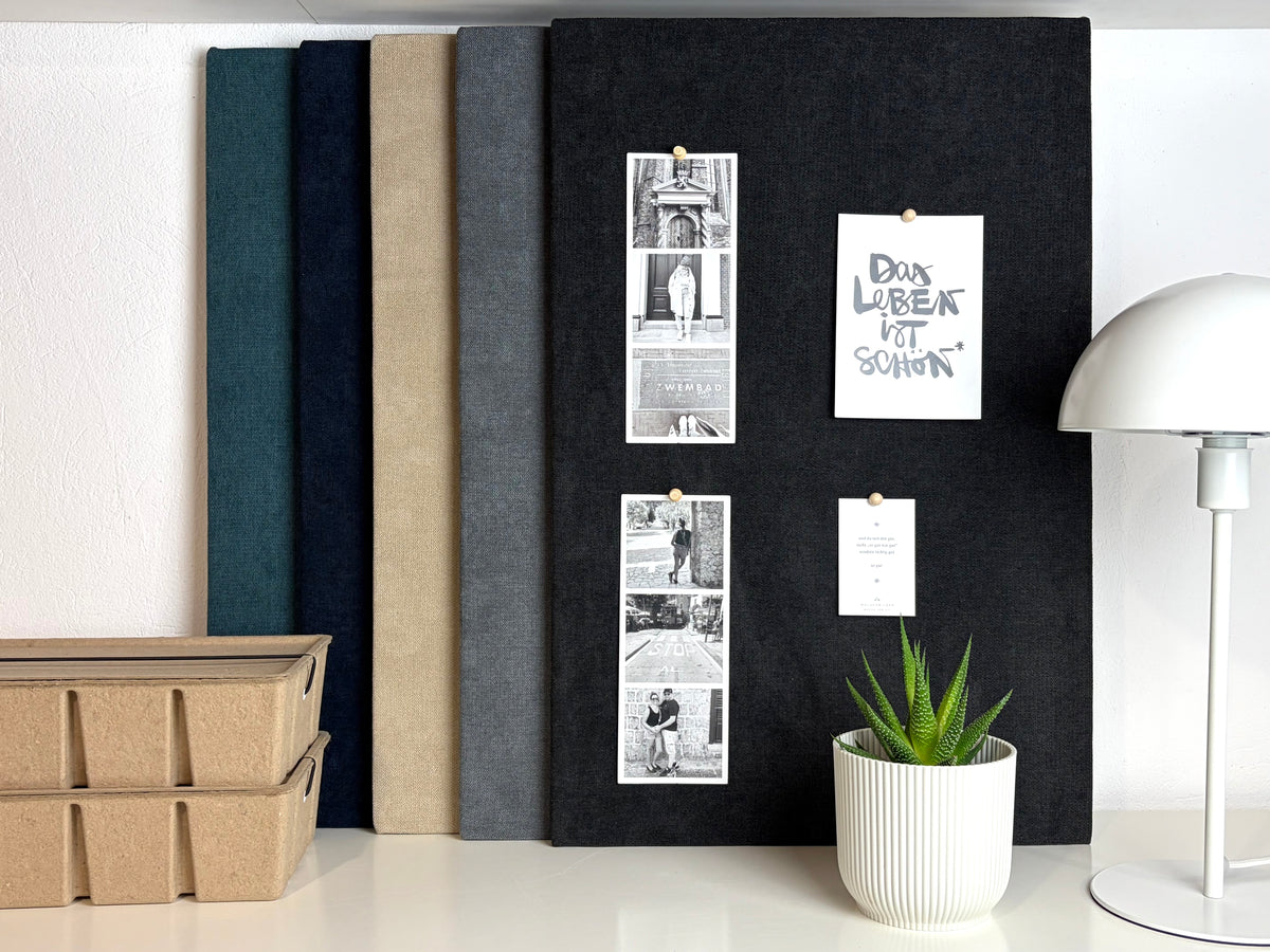 Pinnwand Pinboard Fotoboard beige