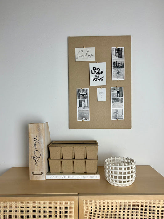 Pinnwand Pinboard Filz Scandi sand