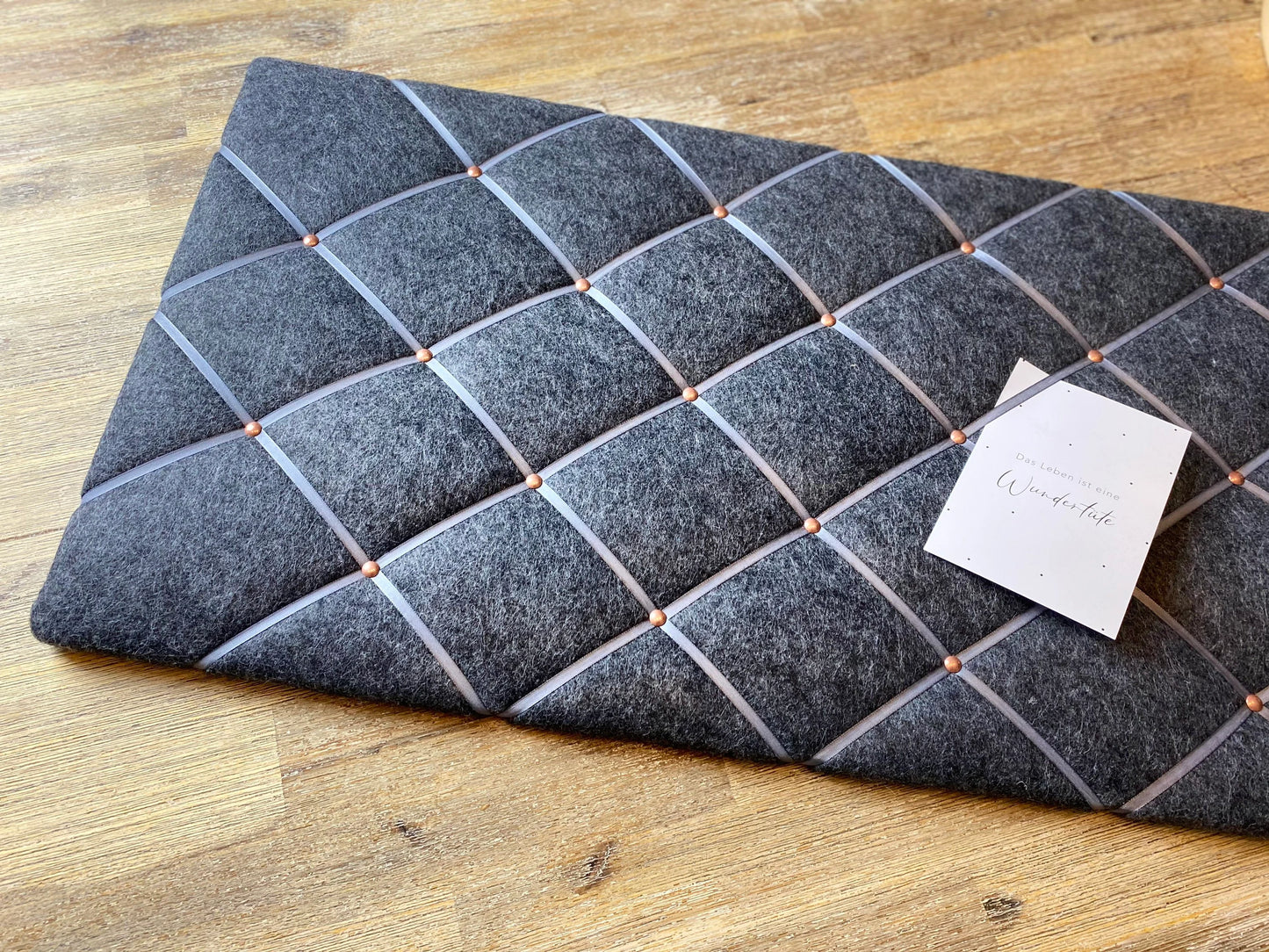 Memoboard anthrazit Filz
