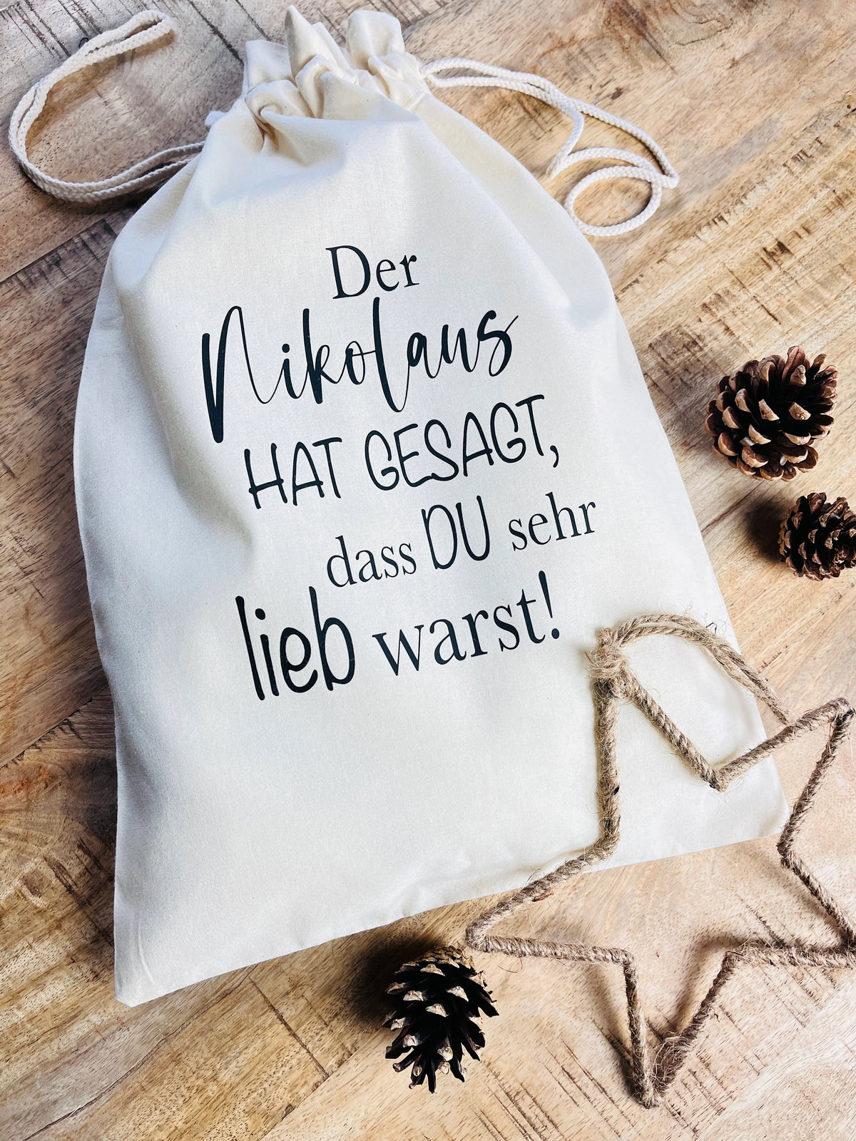 Nikolausbeutel Geschenkbeutel
