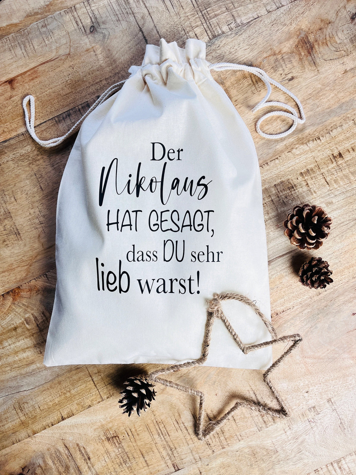 Nikolausbeutel Geschenkbeutel