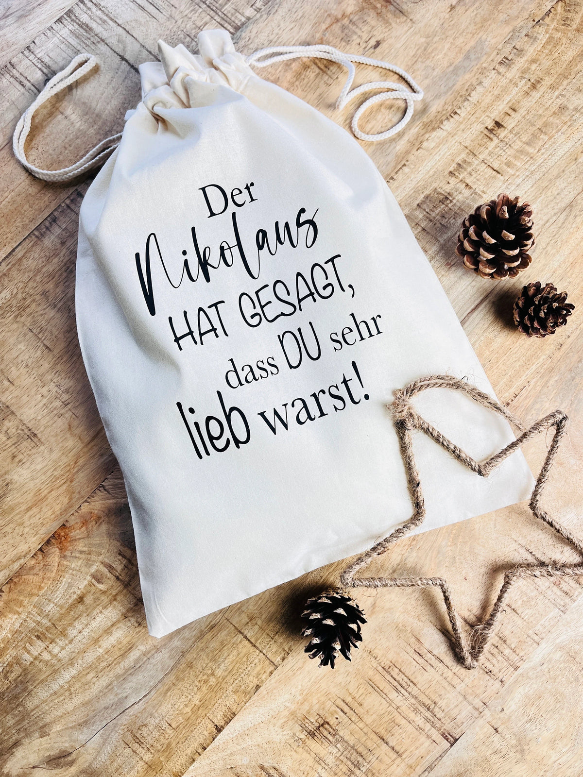 Nikolausbeutel Geschenkbeutel