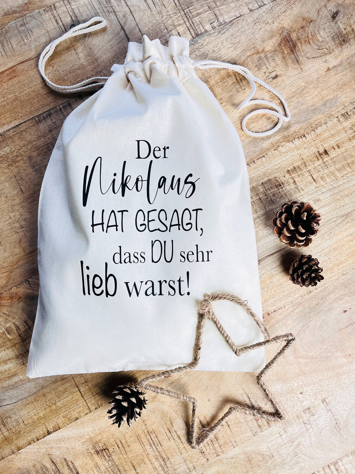 Nikolausbeutel Geschenkbeutel