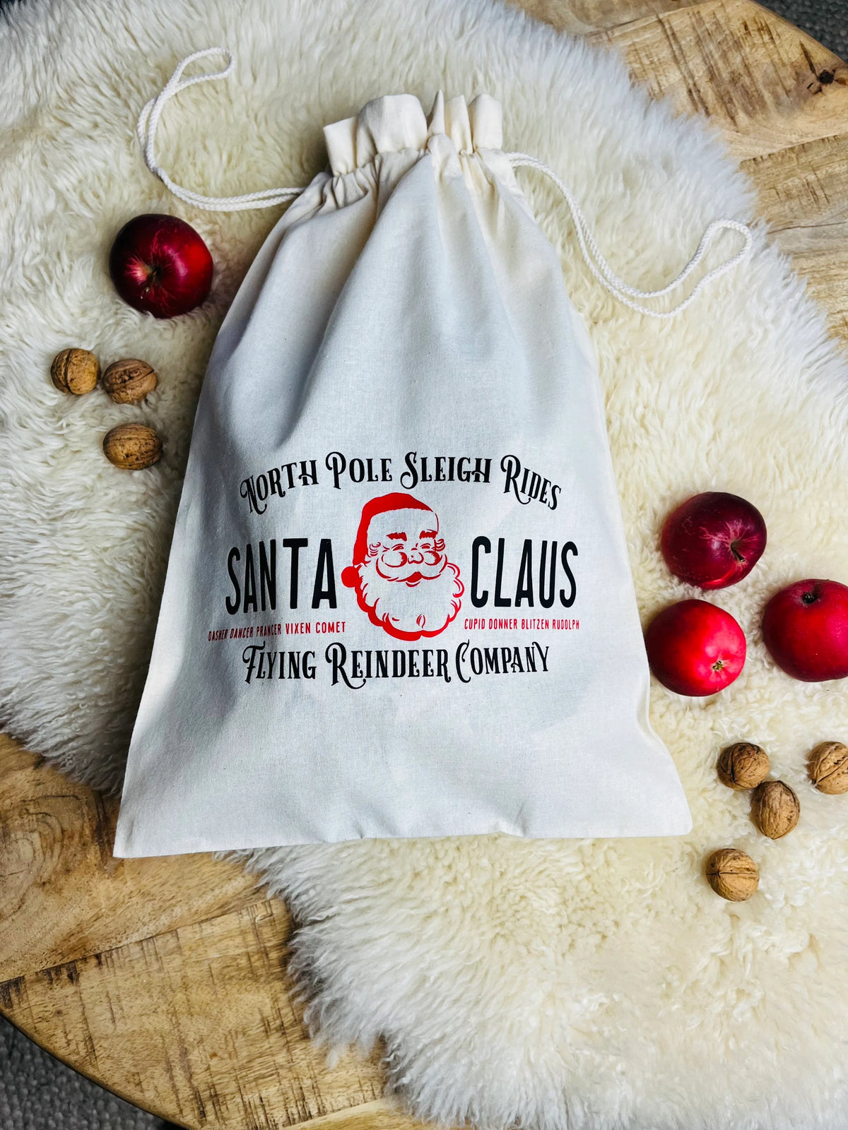 Weihnachtsbeutel SANTA CLAUS Geschenkbeutel