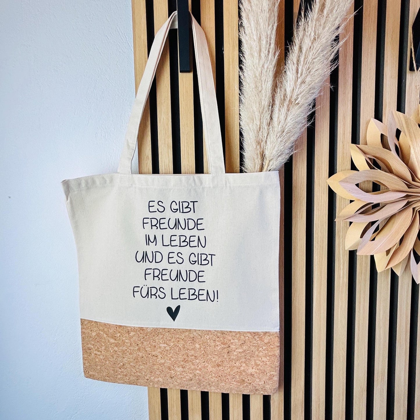 Jutetasche Geschenk Freunde fürs Leben!