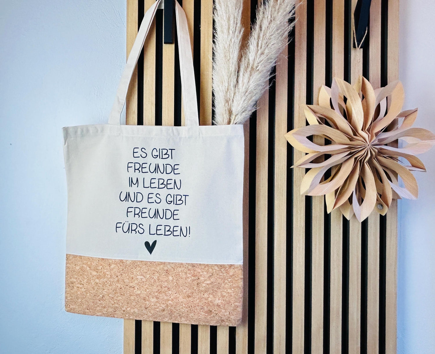 Jutetasche Geschenk Freunde fürs Leben!