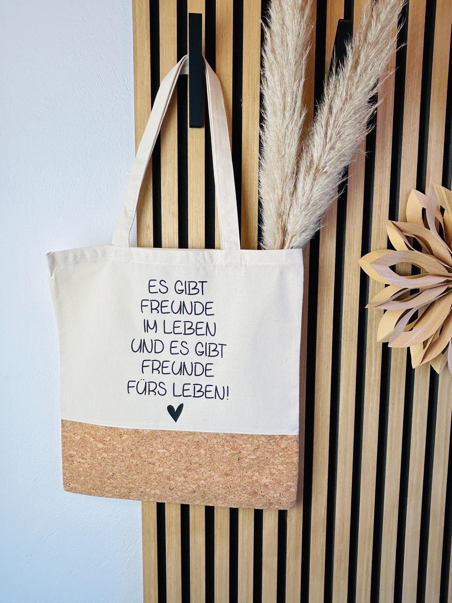 Jutetasche Geschenk Freunde fürs Leben!