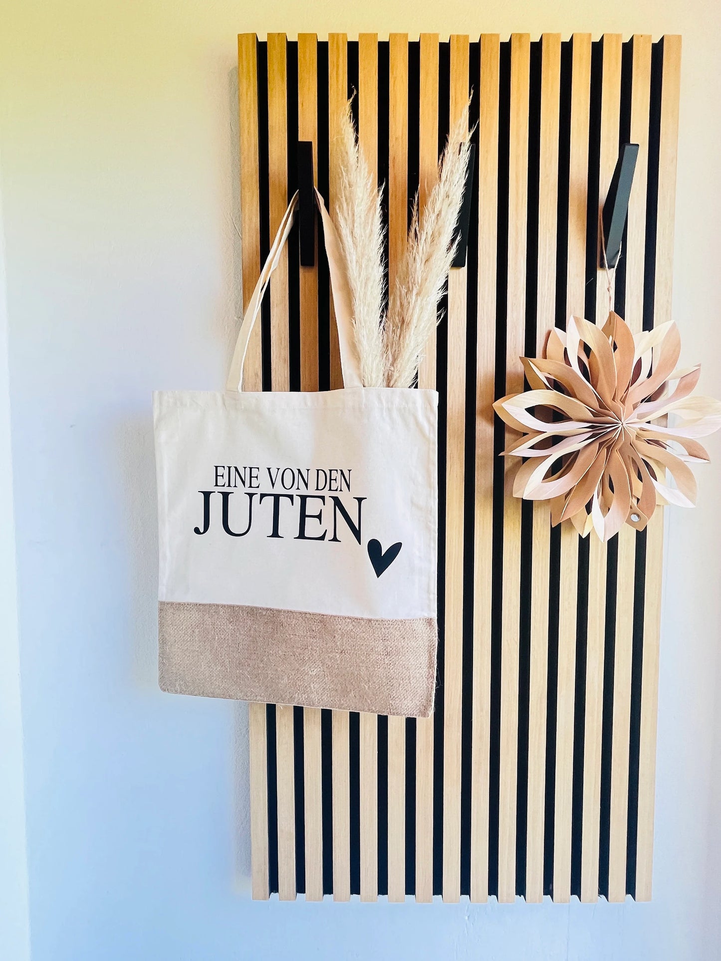 Jutetasche Shopper Eine von den Juten
