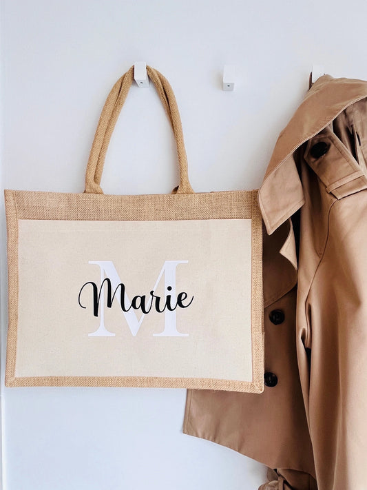 Jutetasche Shopper Jutebag personalisiert
