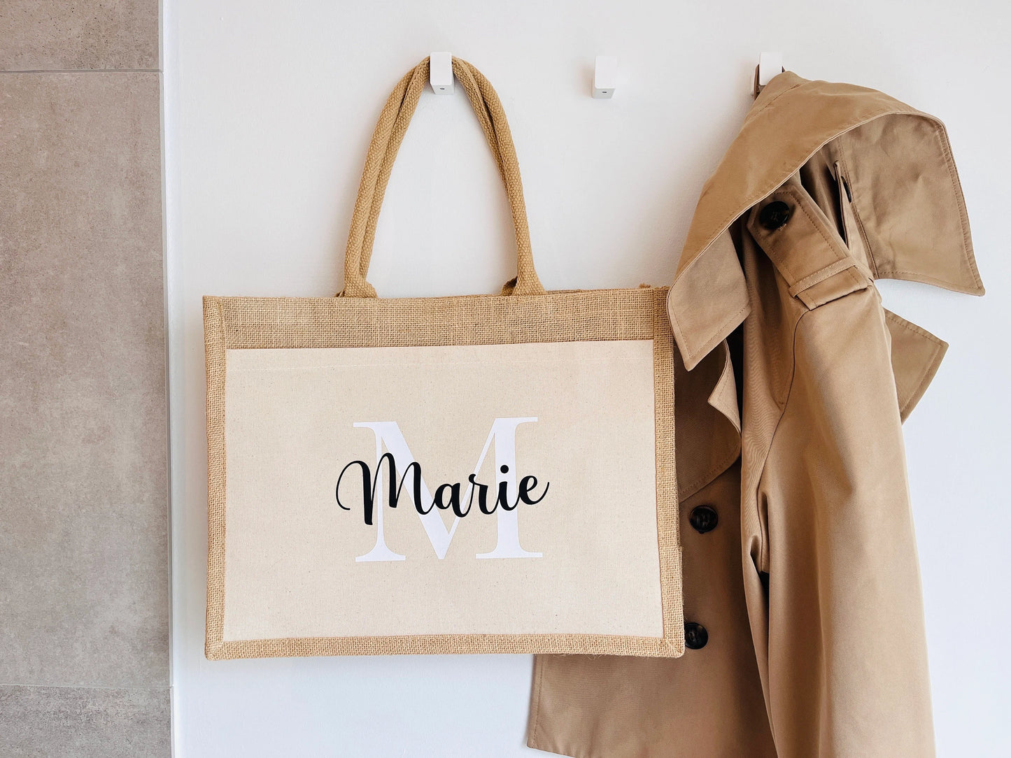 Jutetasche Shopper Jutebag personalisiert