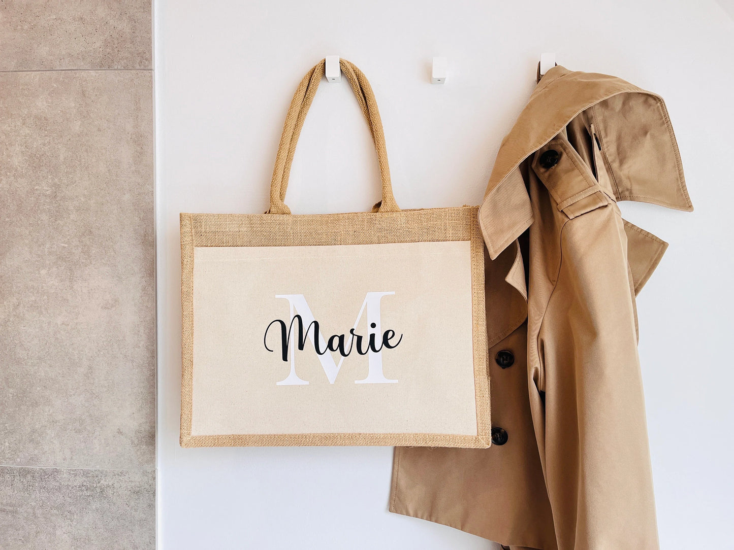 Jutetasche Shopper Jutebag personalisiert