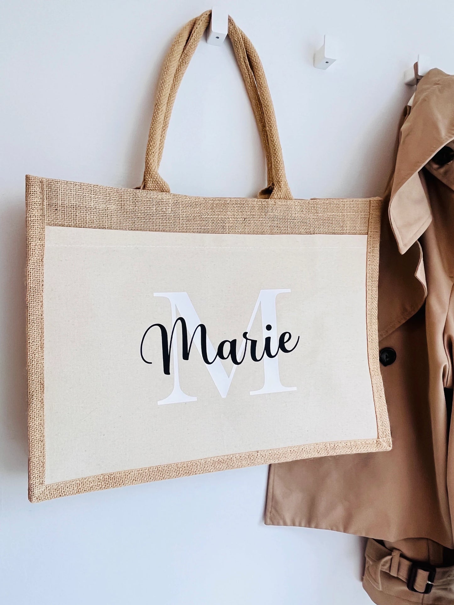 Jutetasche Shopper Jutebag personalisiert