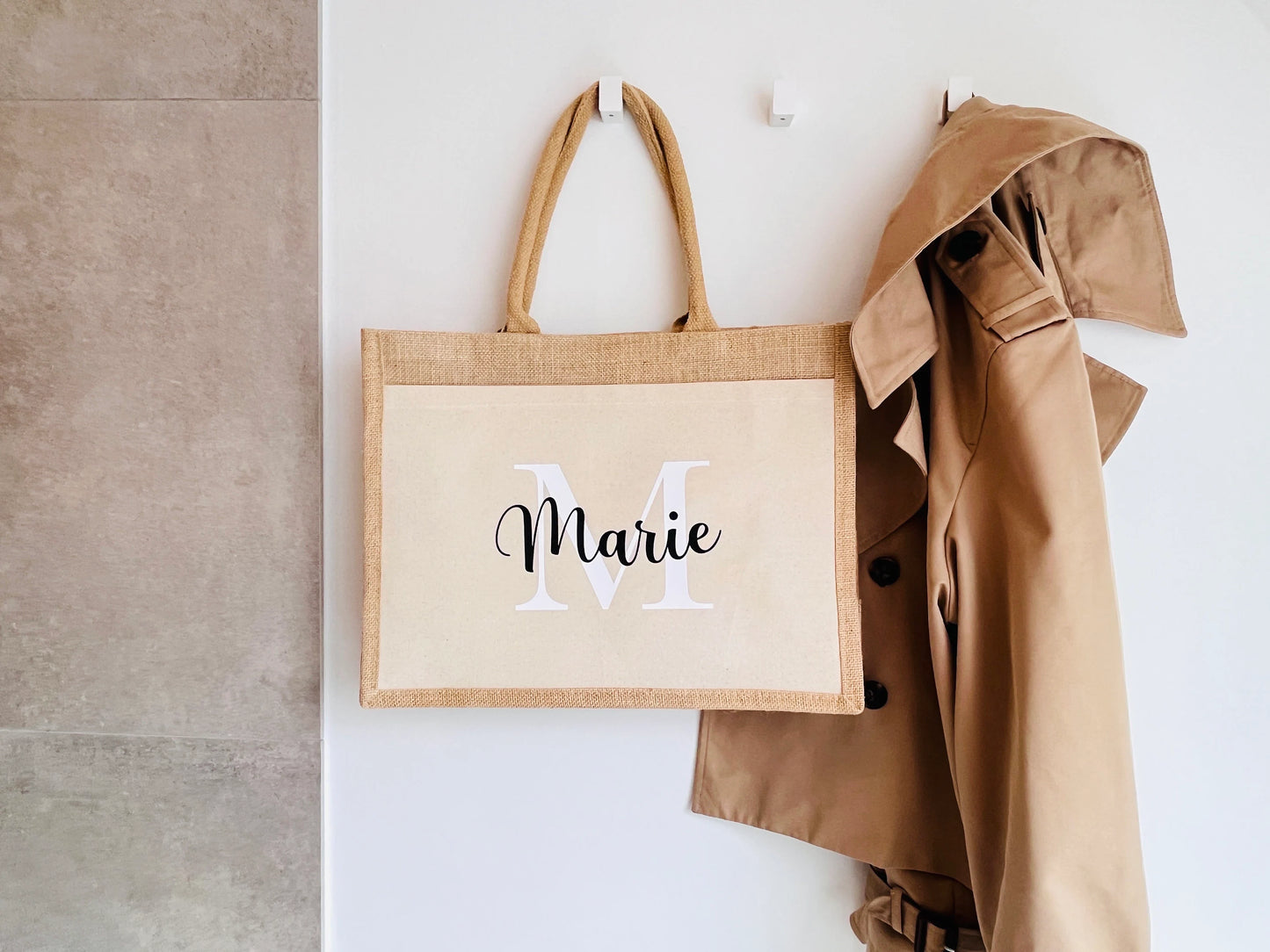 Jutetasche Shopper Jutebag personalisiert