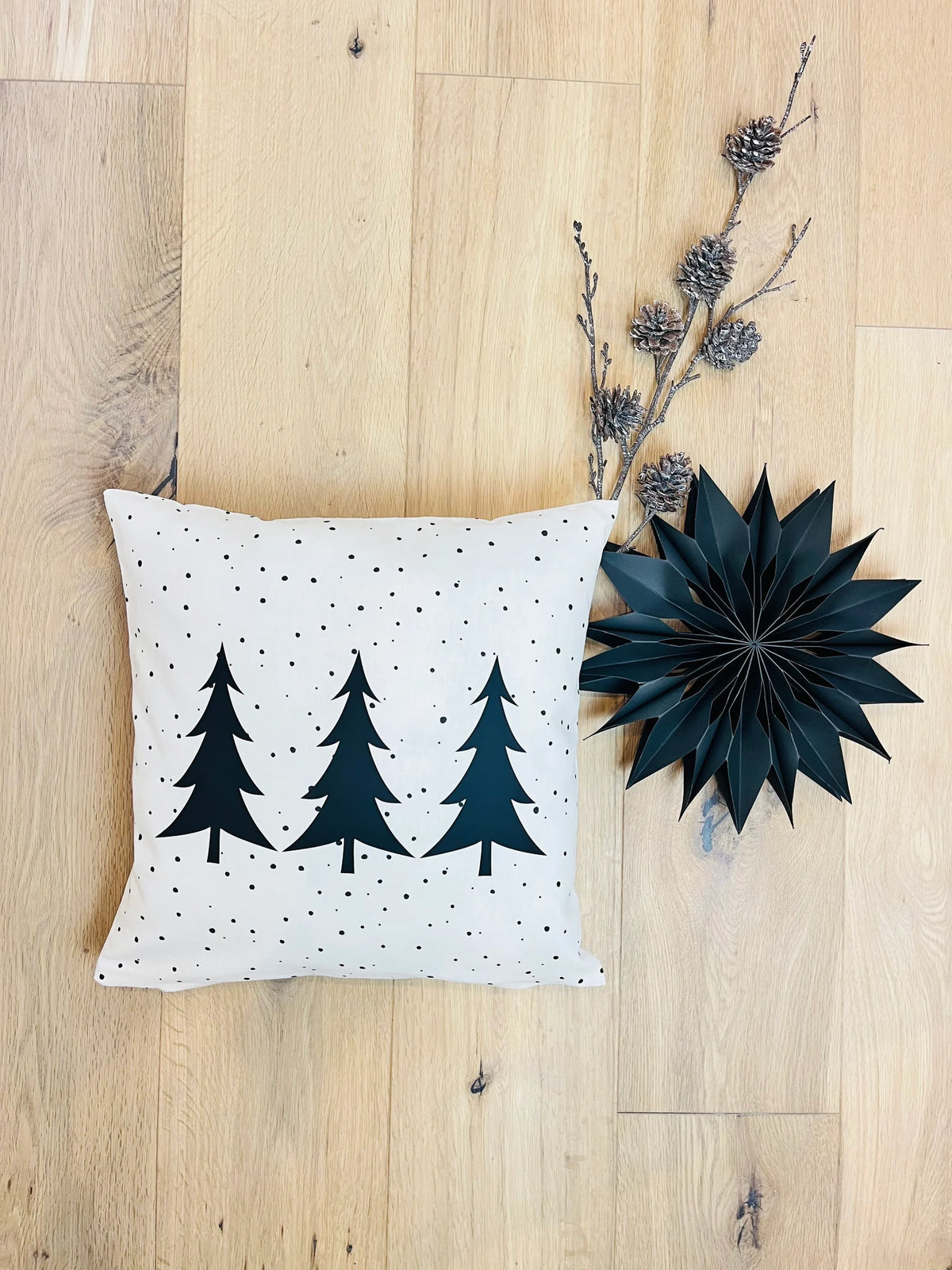 Kissen Tannenbaum Weihnachten