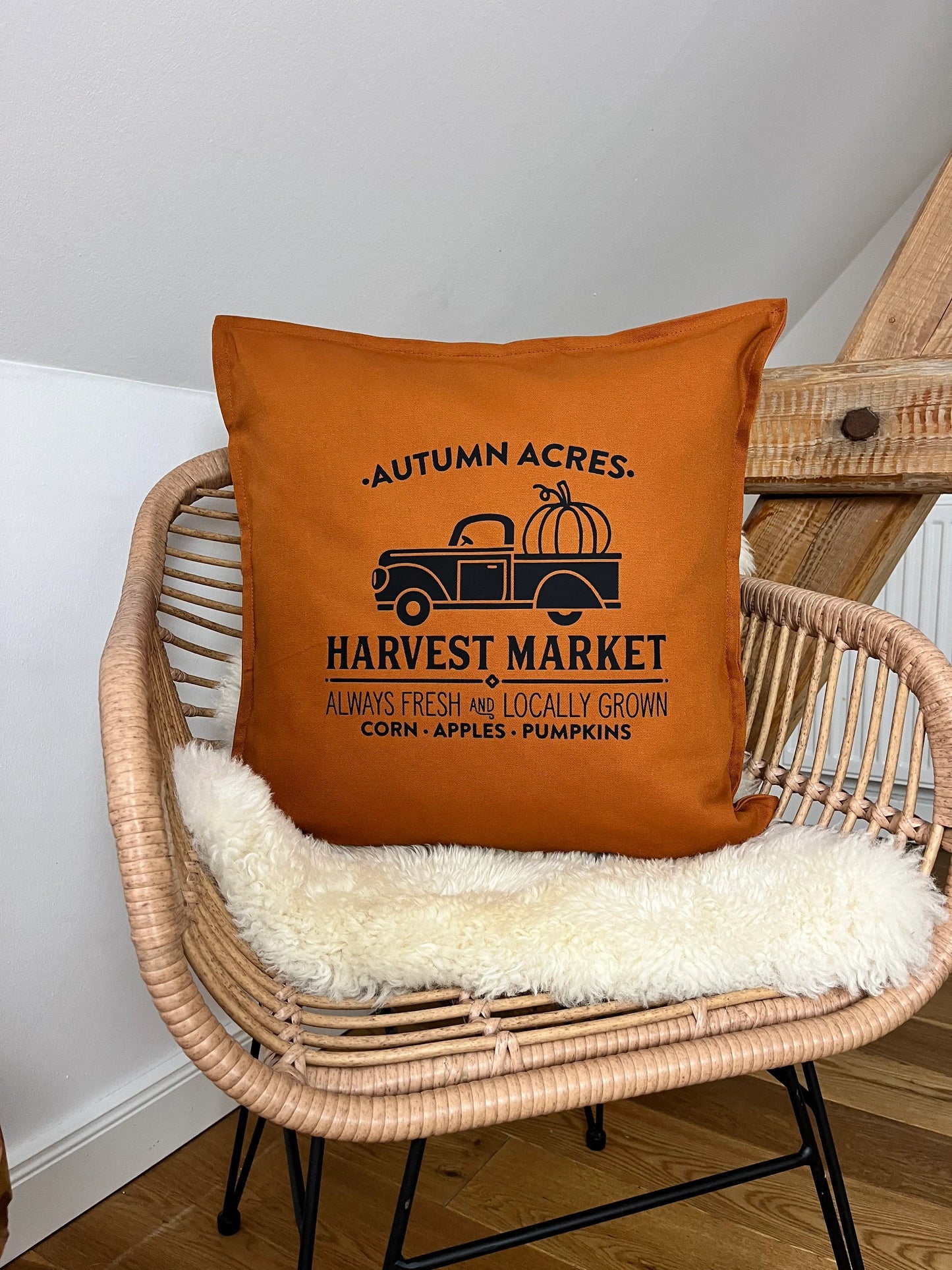 Deko Kissen autumn acres rost