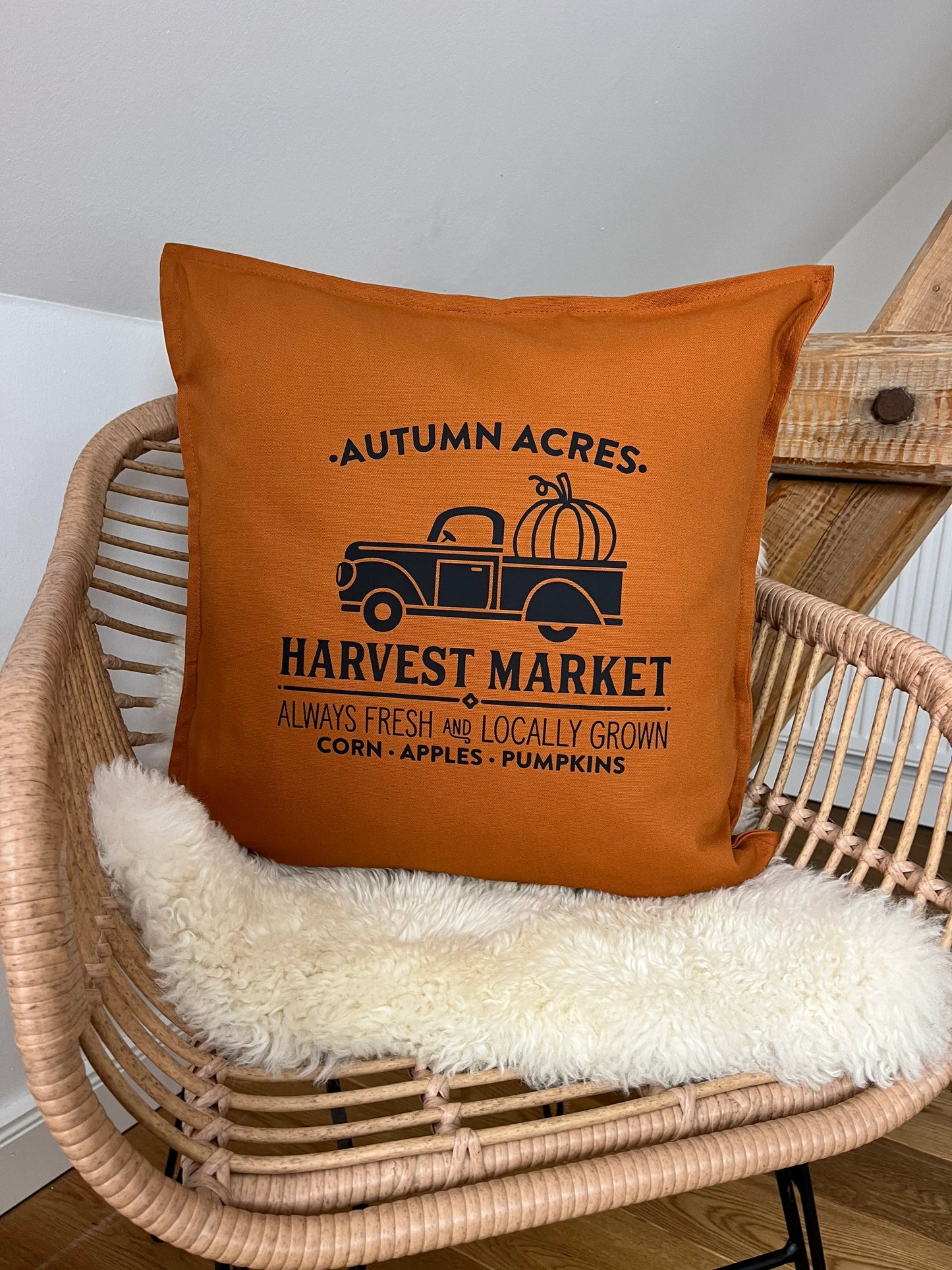 Deko Kissen autumn acres rost