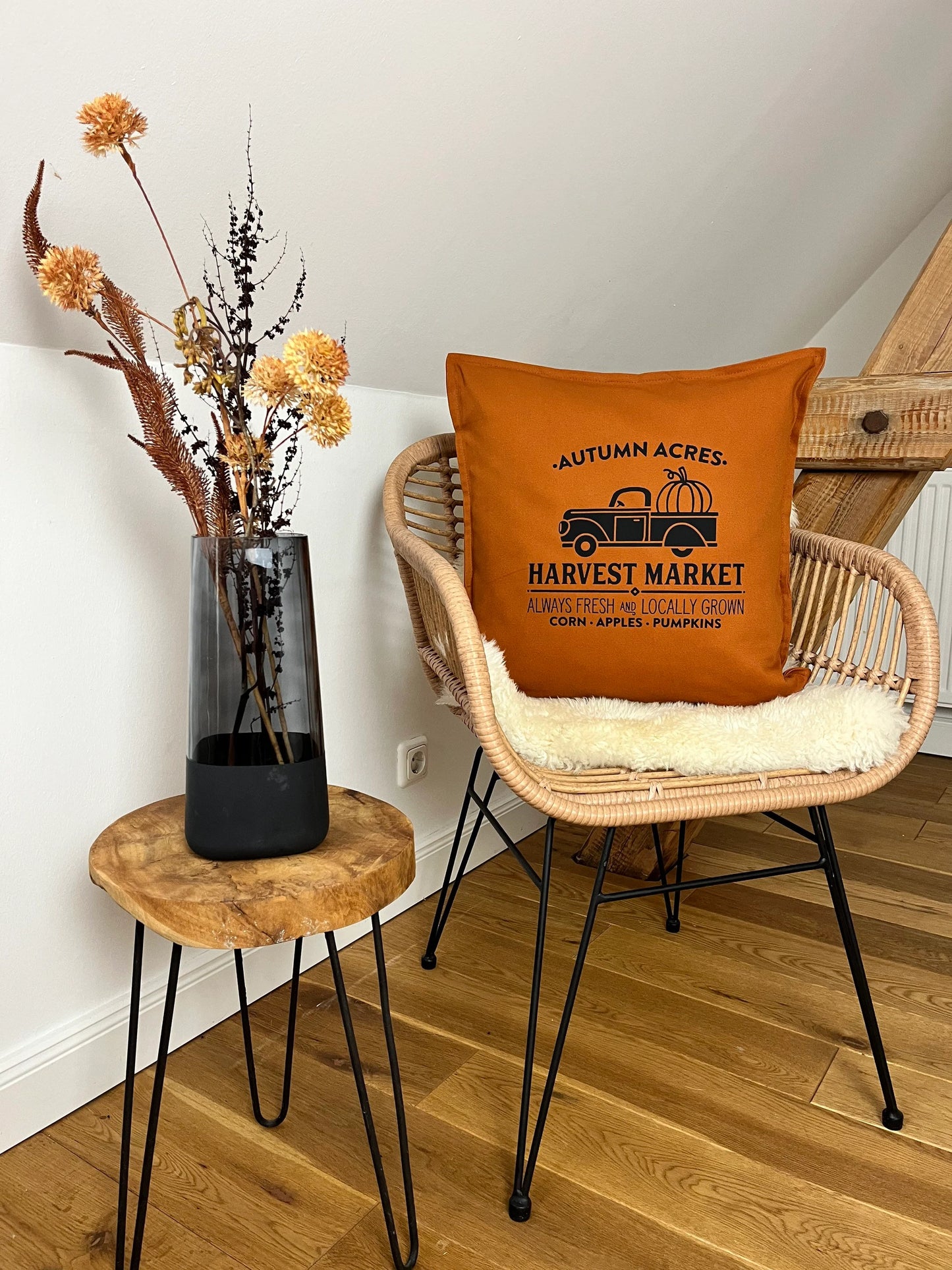 Deko Kissen autumn acres rost