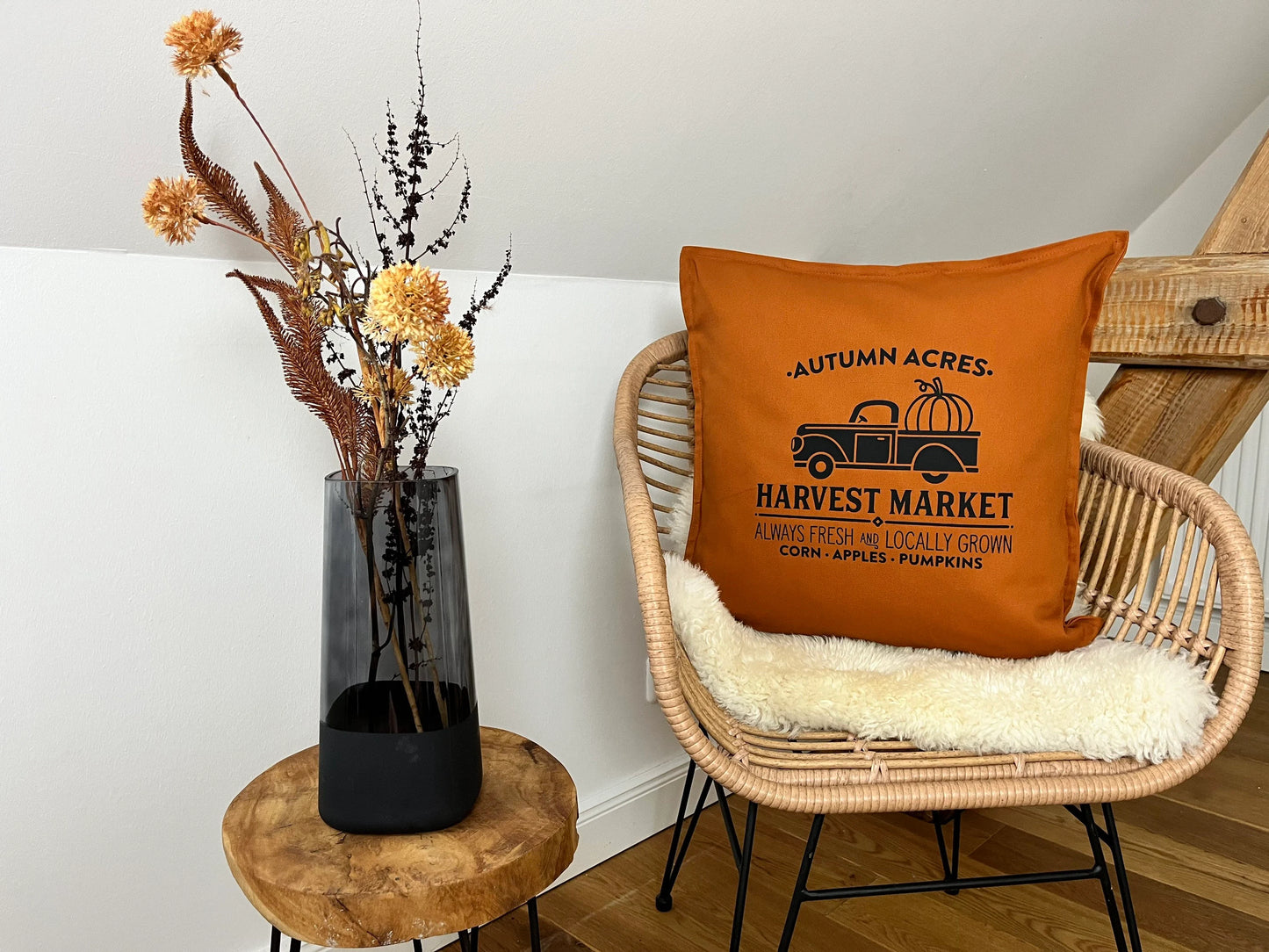 Deko Kissen autumn acres rost