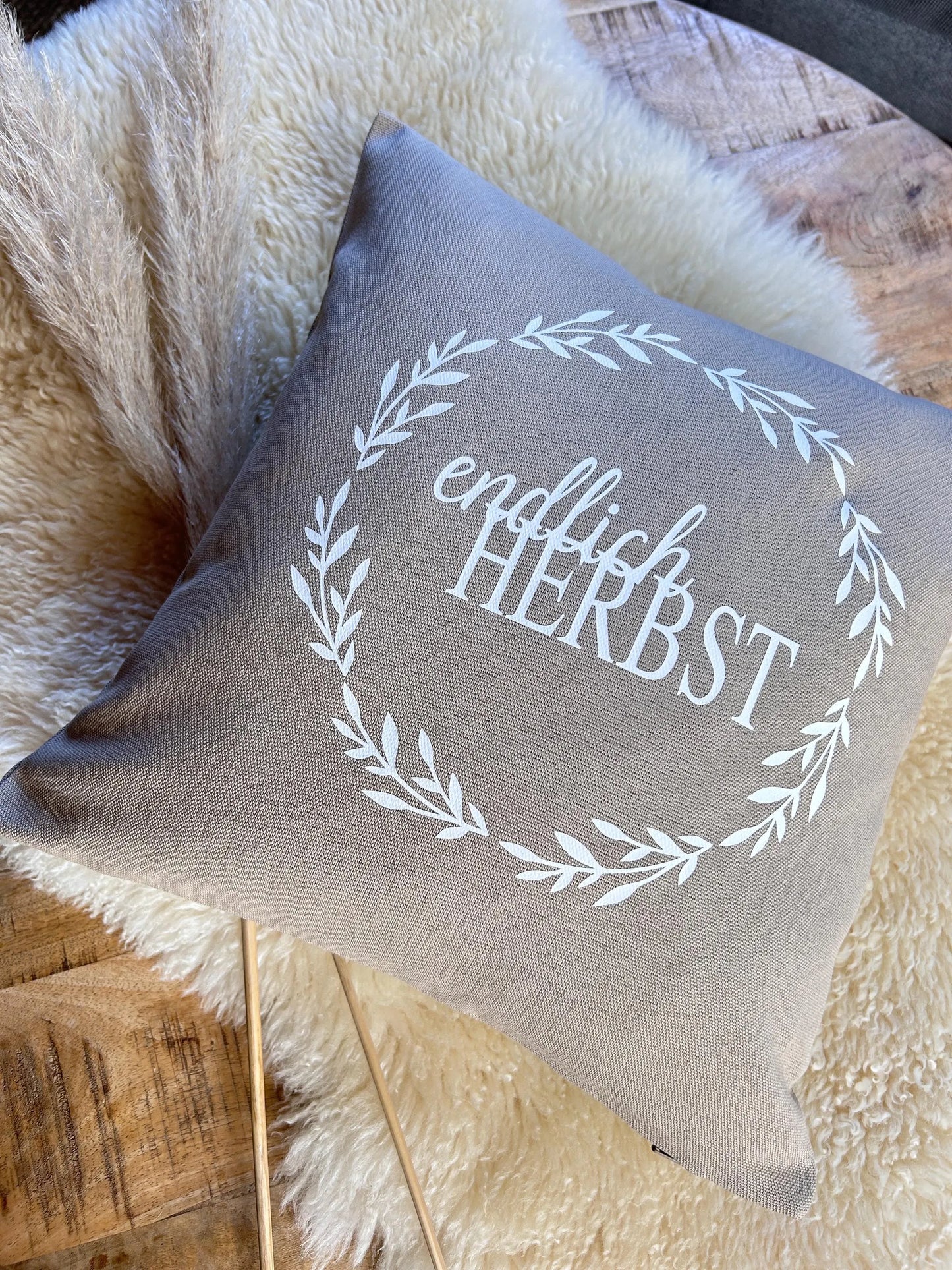 Deko Kissen endlich Herbst