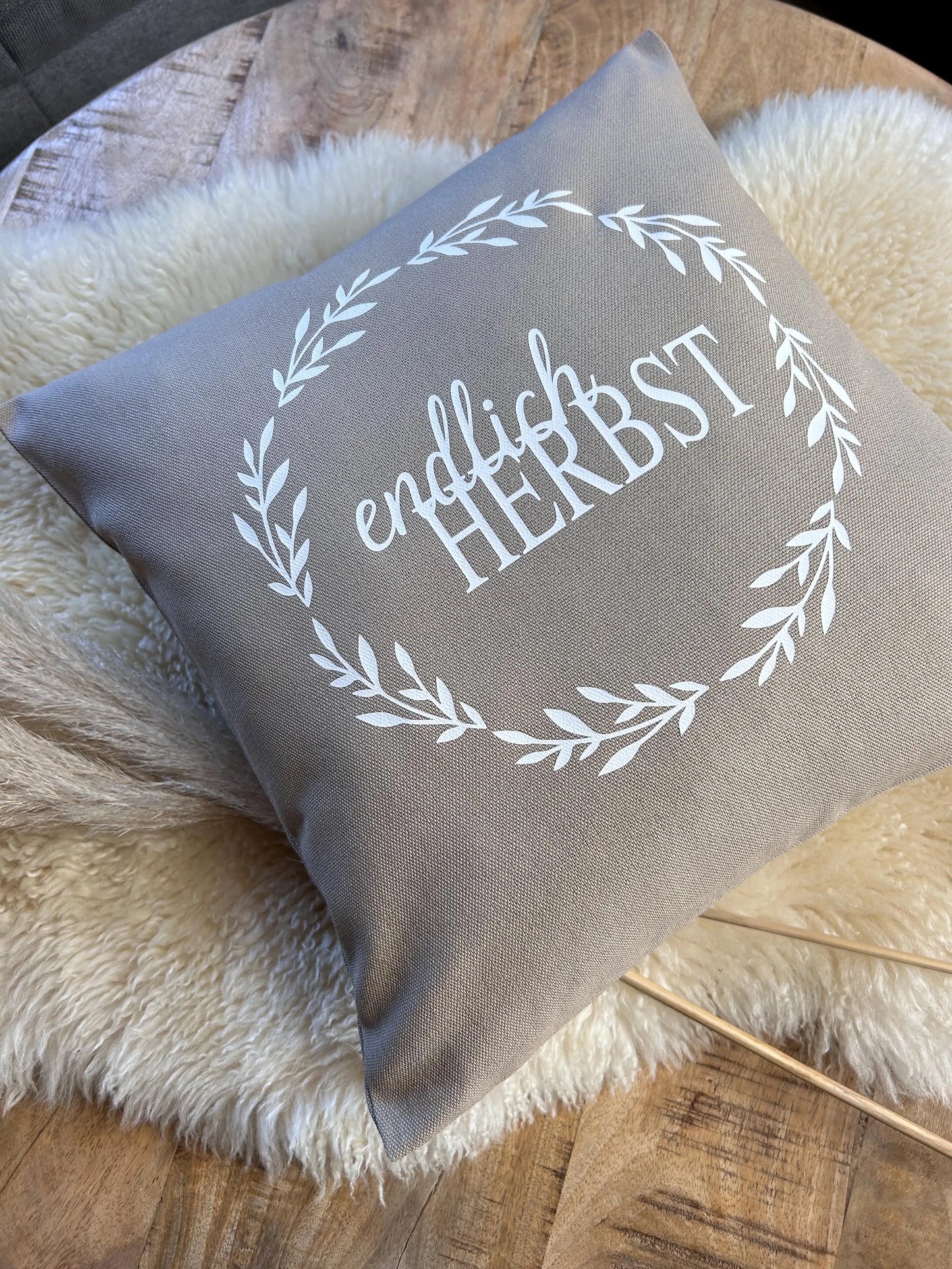 Deko Kissen endlich Herbst