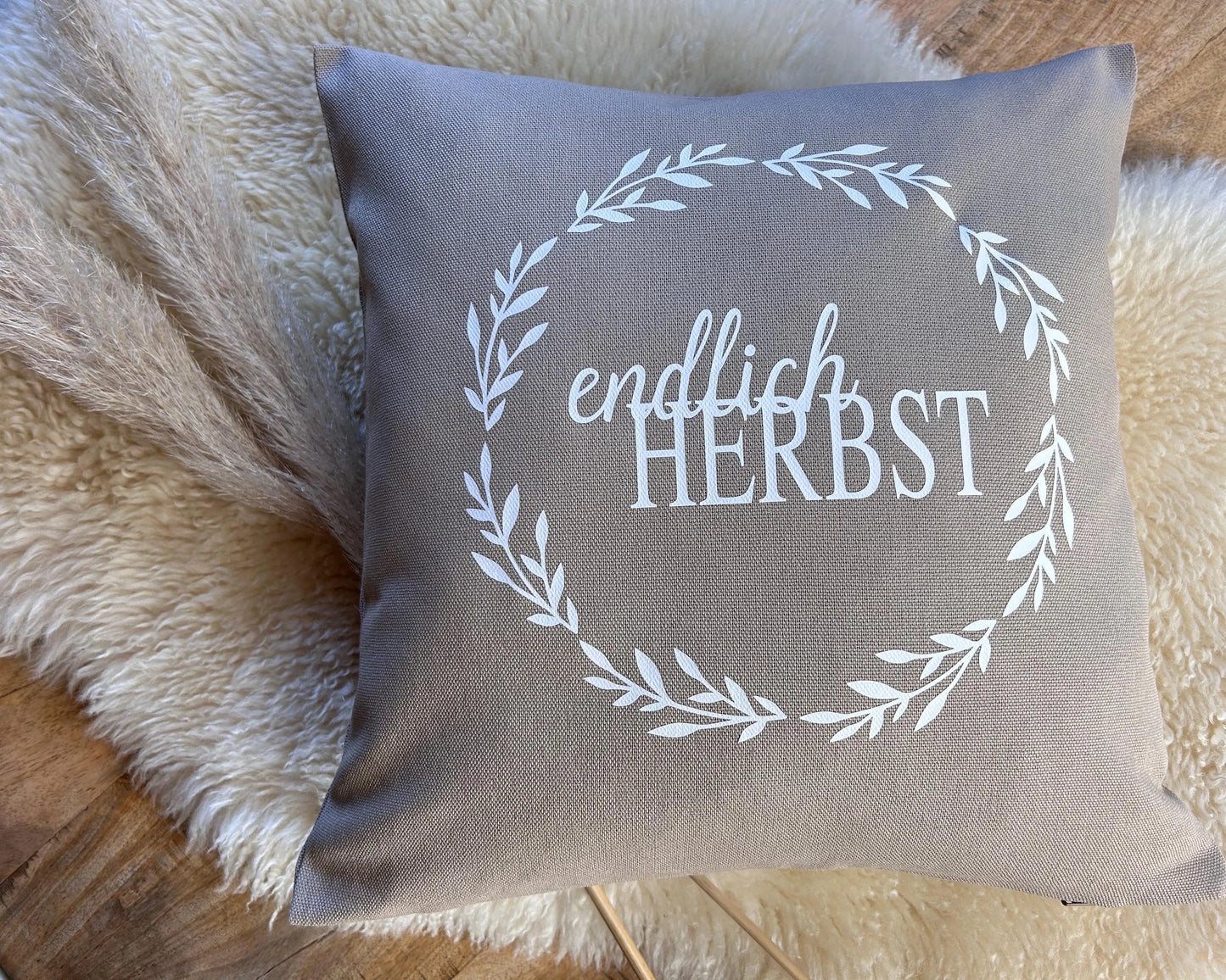Deko Kissen endlich Herbst